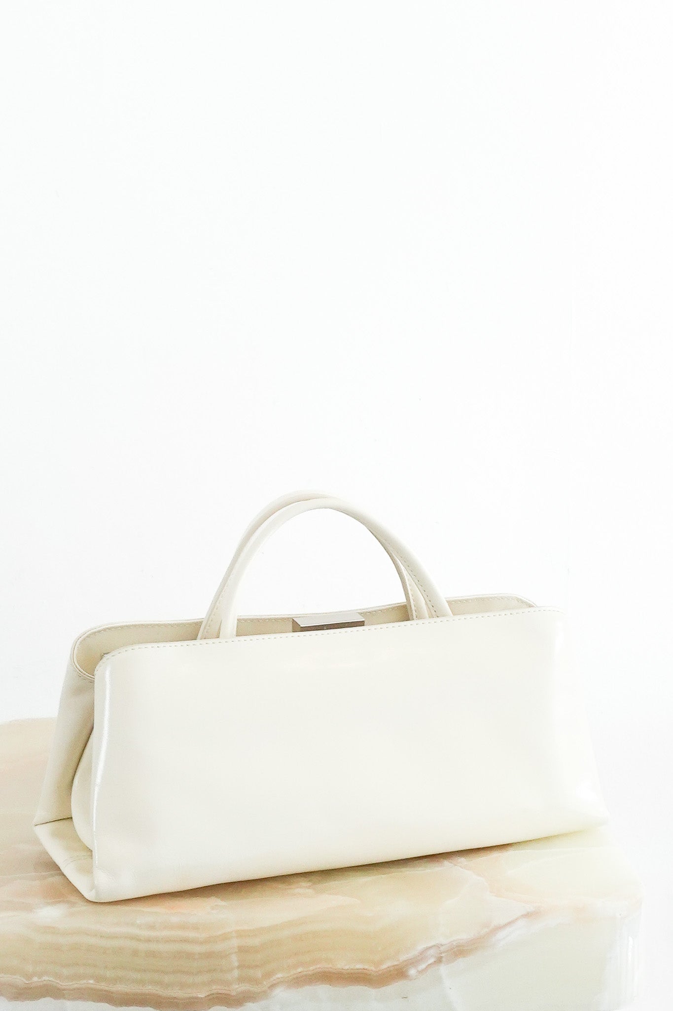 Verafied Éclair Bag in Ivory (RRP £370) | Authentic Preloved - Reloved Again