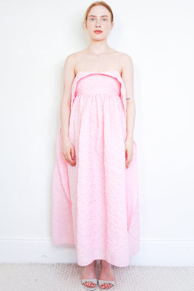 New Cecilie Bahnsen Pink Susa Dress (RRP £1200) | Authentic Preloved
