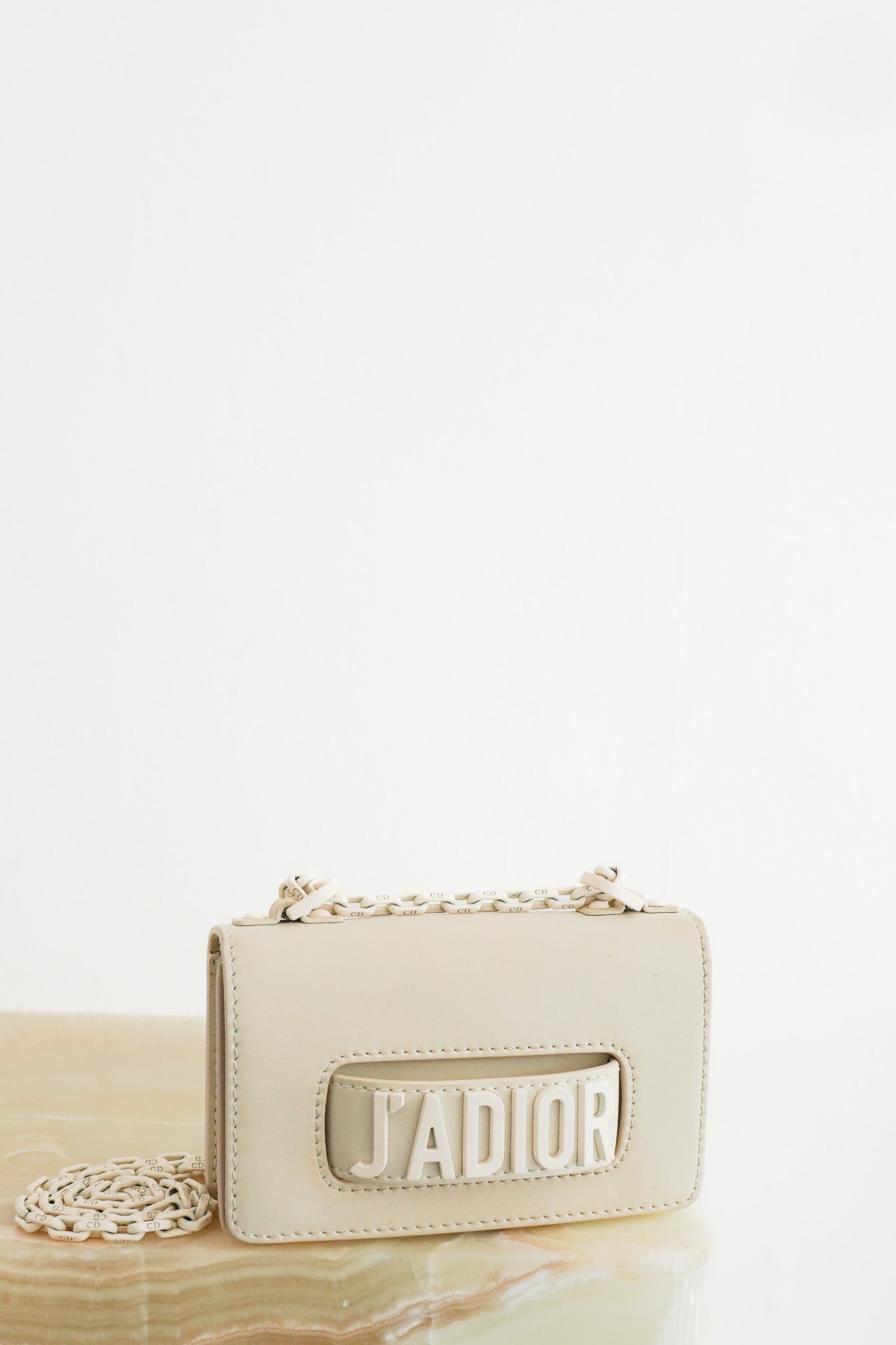 Front image of the Christian Dior Calfskin Mini J'ADIOR Bag Chelsea London