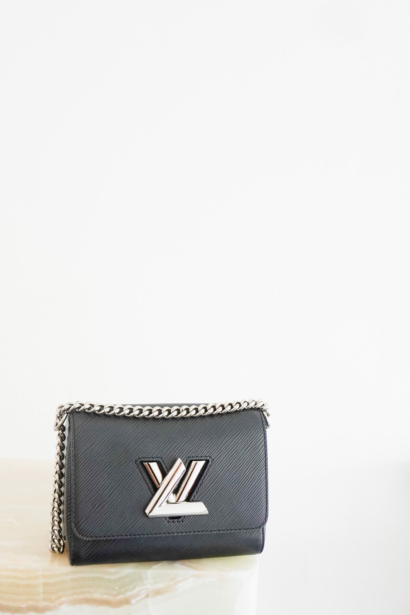 Louis Vuitton Twist PM Bag in Black Epi Leather (RRP £3850) | Authentic Preloved - Reloved Again