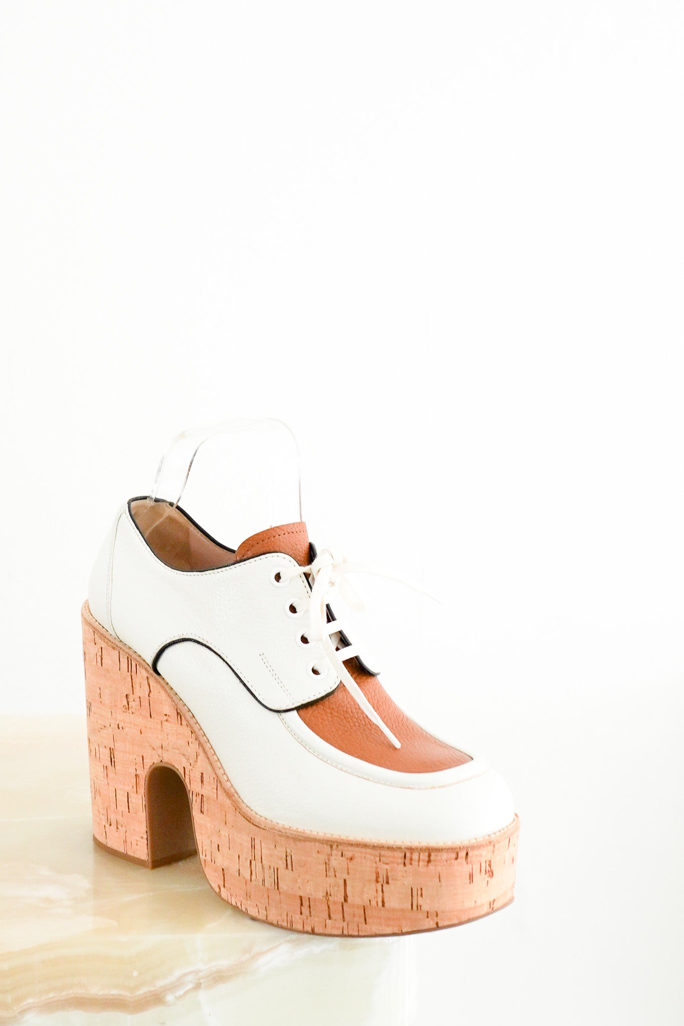 Miu Miu Cork Platforms RRP £1,000 | Authentic Preloved - Reloved Again