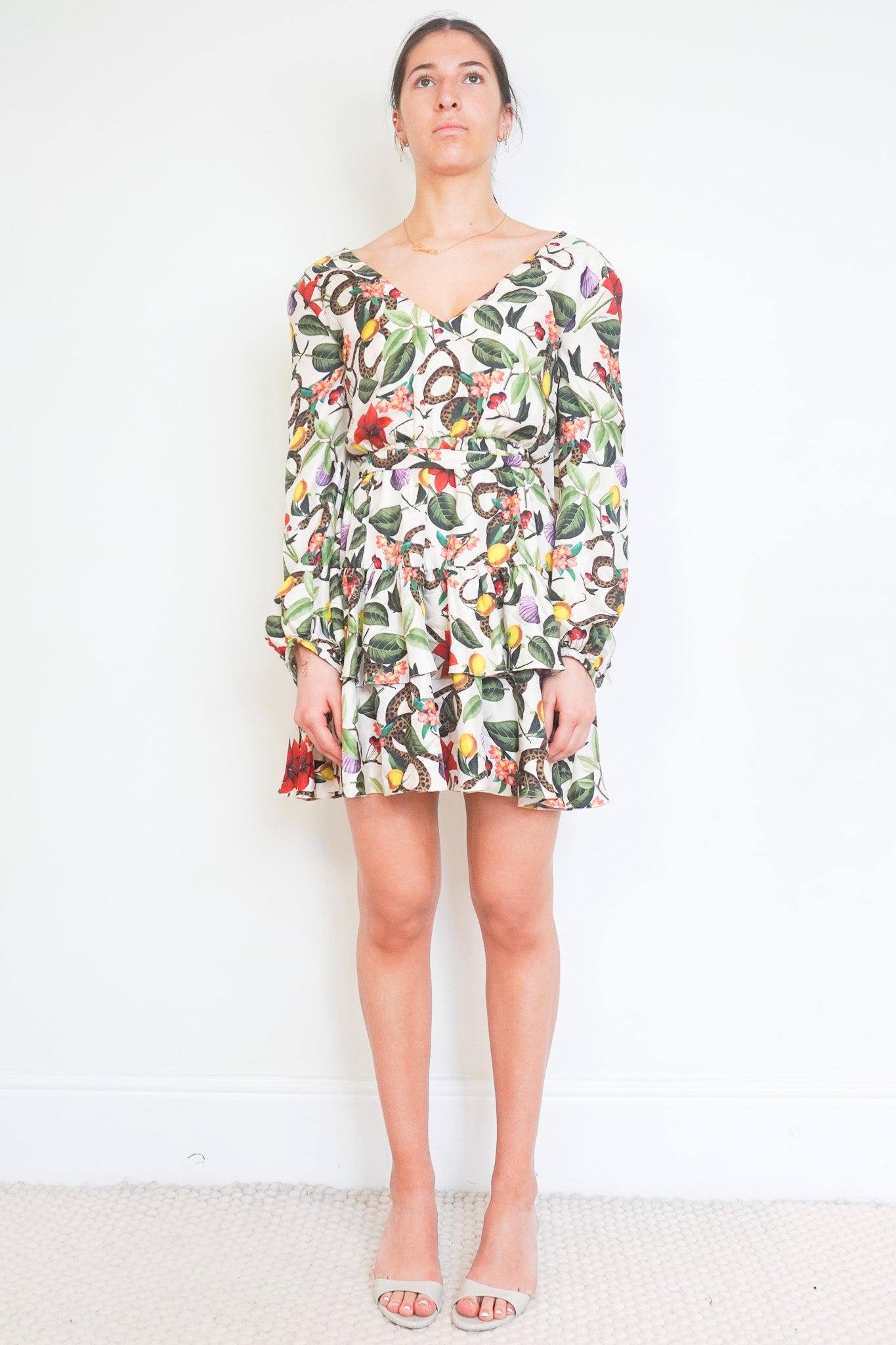 Borgo De Nor Printed Silk Dress RRP £600 | Authentic Preloved - Reloved Again