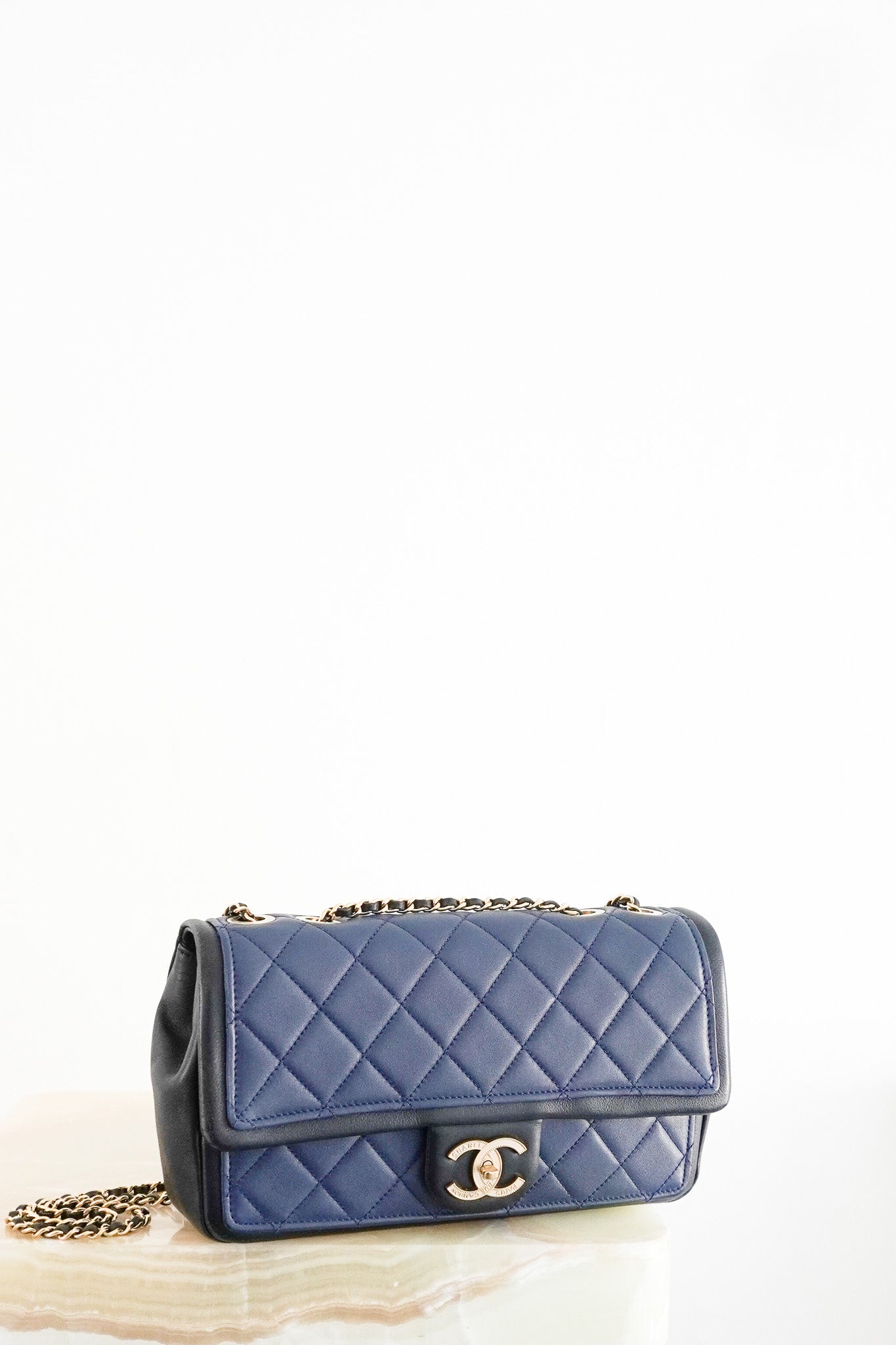 Chanel Bi - Colour Matelasse Single Flap Bag RRP £7,000 | Authentic Preloved - Reloved Again