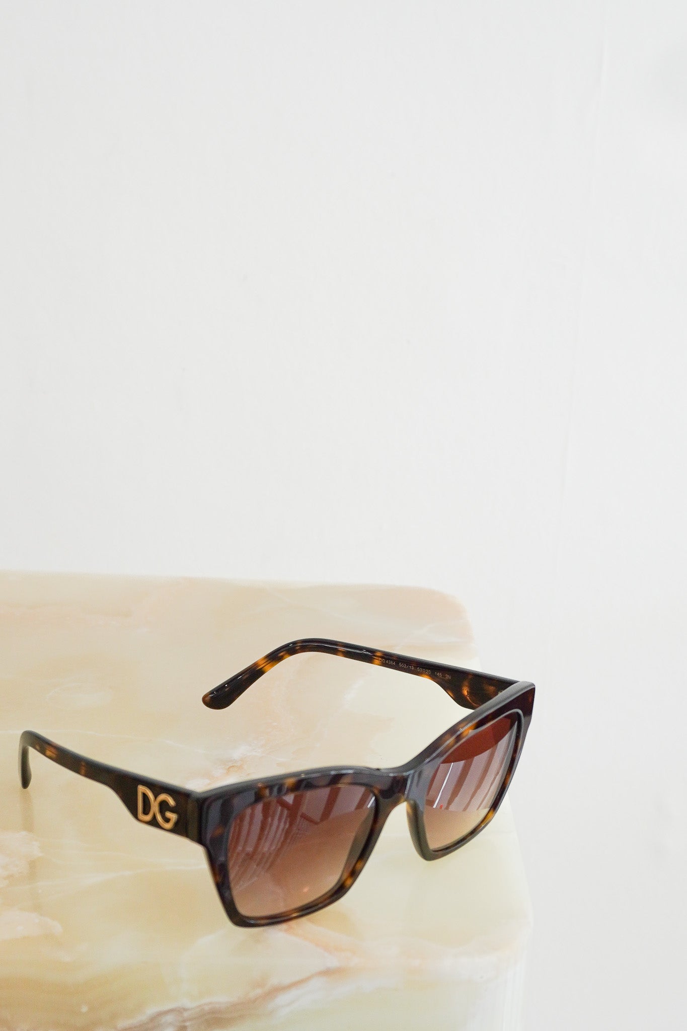 Dolce & Gabbana DG4384 Tortoiseshell Cat-Eye Sunglasses | Authentic Preloved FINAL SALE - Reloved Again