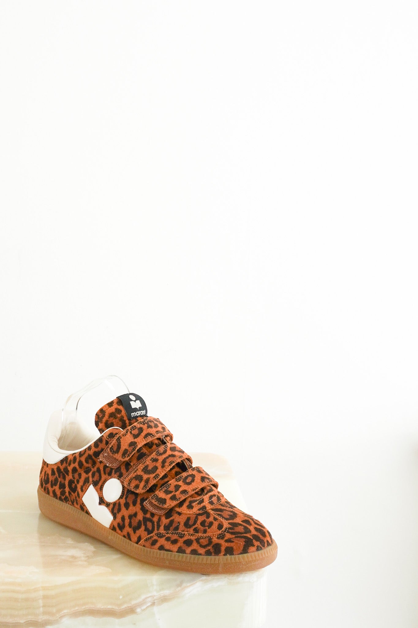 Isabel Marant Beth Trainers in Leopard (RRP £336) | Authentic Preloved - Reloved Again