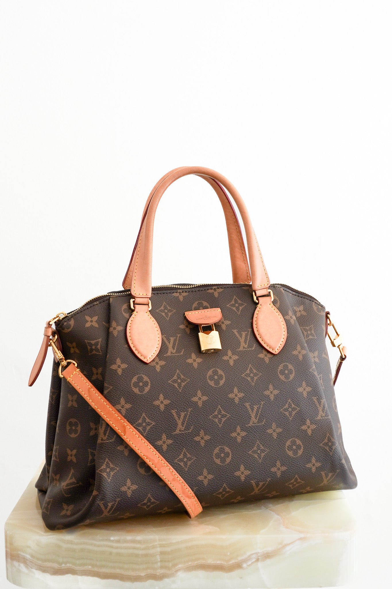Front photo of the Louis Vuitton Petite Rivoli Moyen Modèle Tote Bag Chelsea London