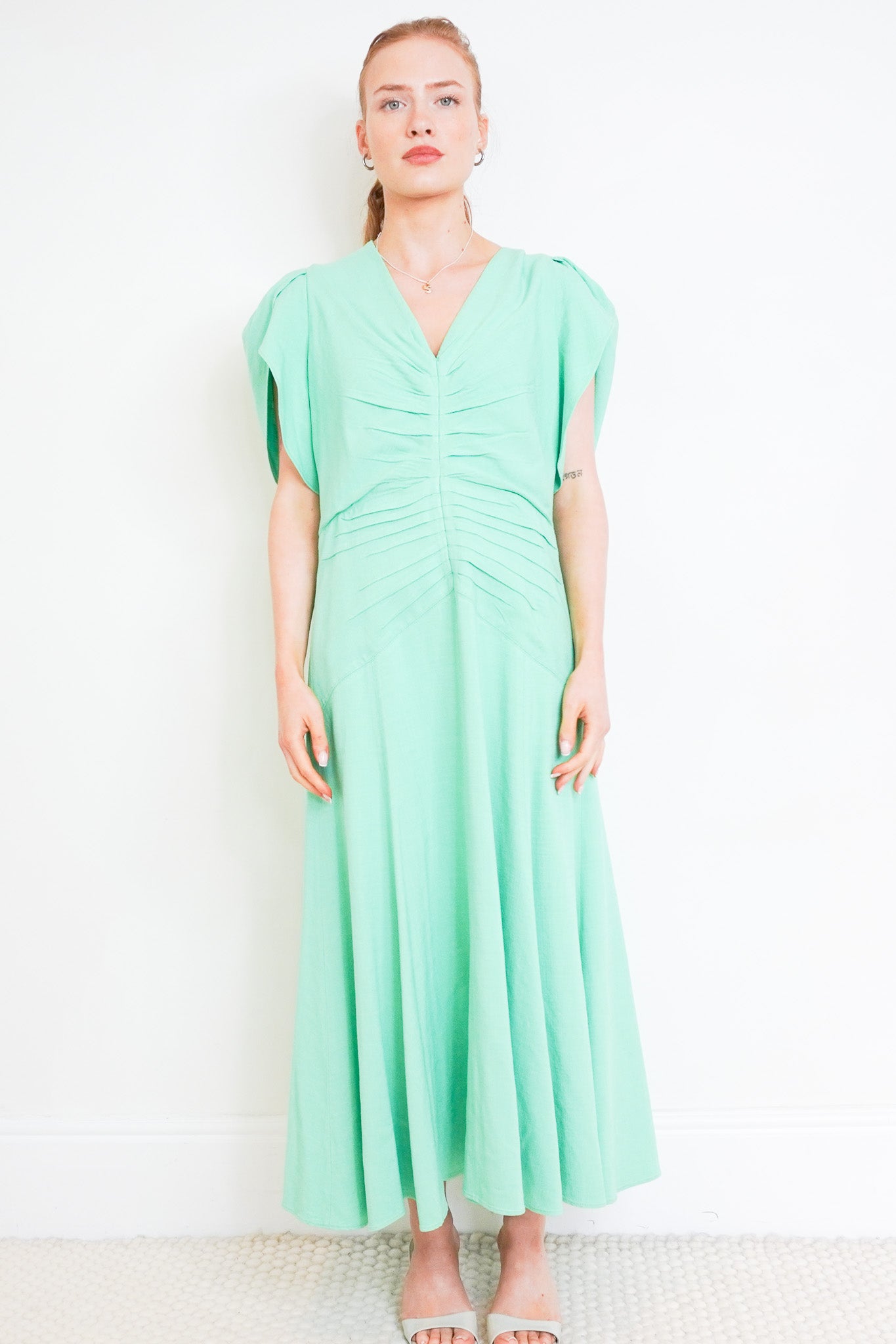Me+Em Green Dress RRP £230