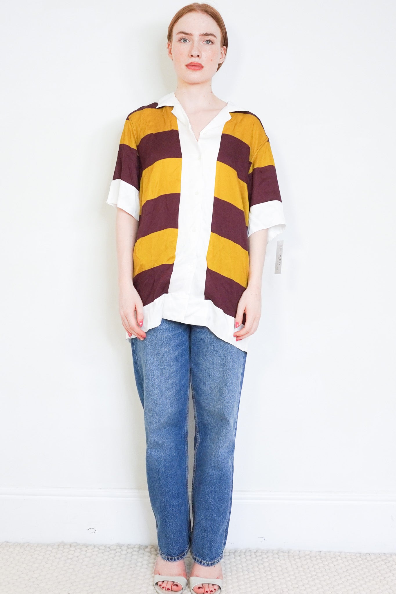 Dries Van Noten Striped Shirt (RRP £250) | Authentic Preloved