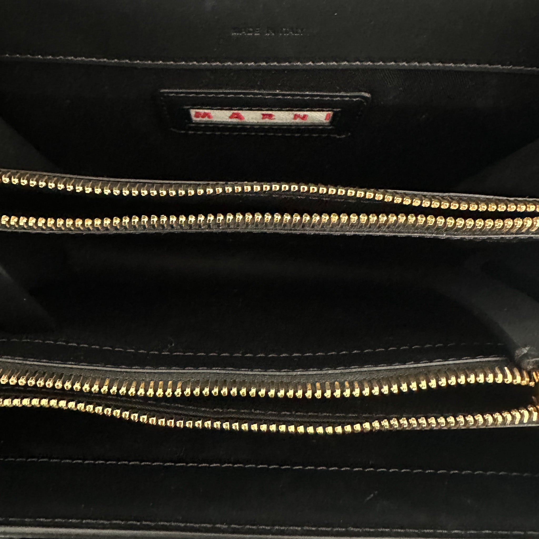 Marni Noos Trunk Shoulder Bag in Black RRP £1075 | Authentic Preloved