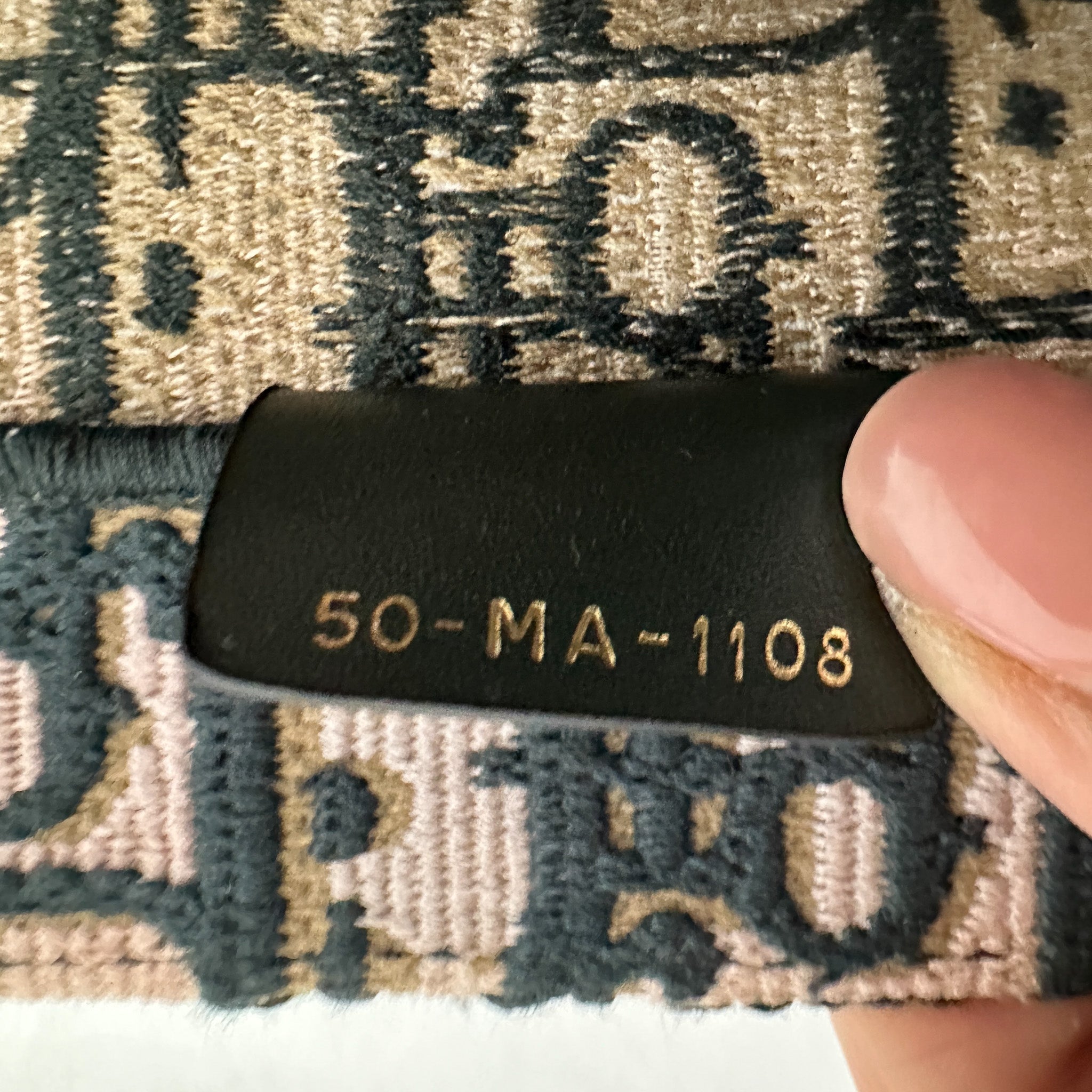 Dior Book Large Tote in Green RRP £2550 | Authentic Preloved