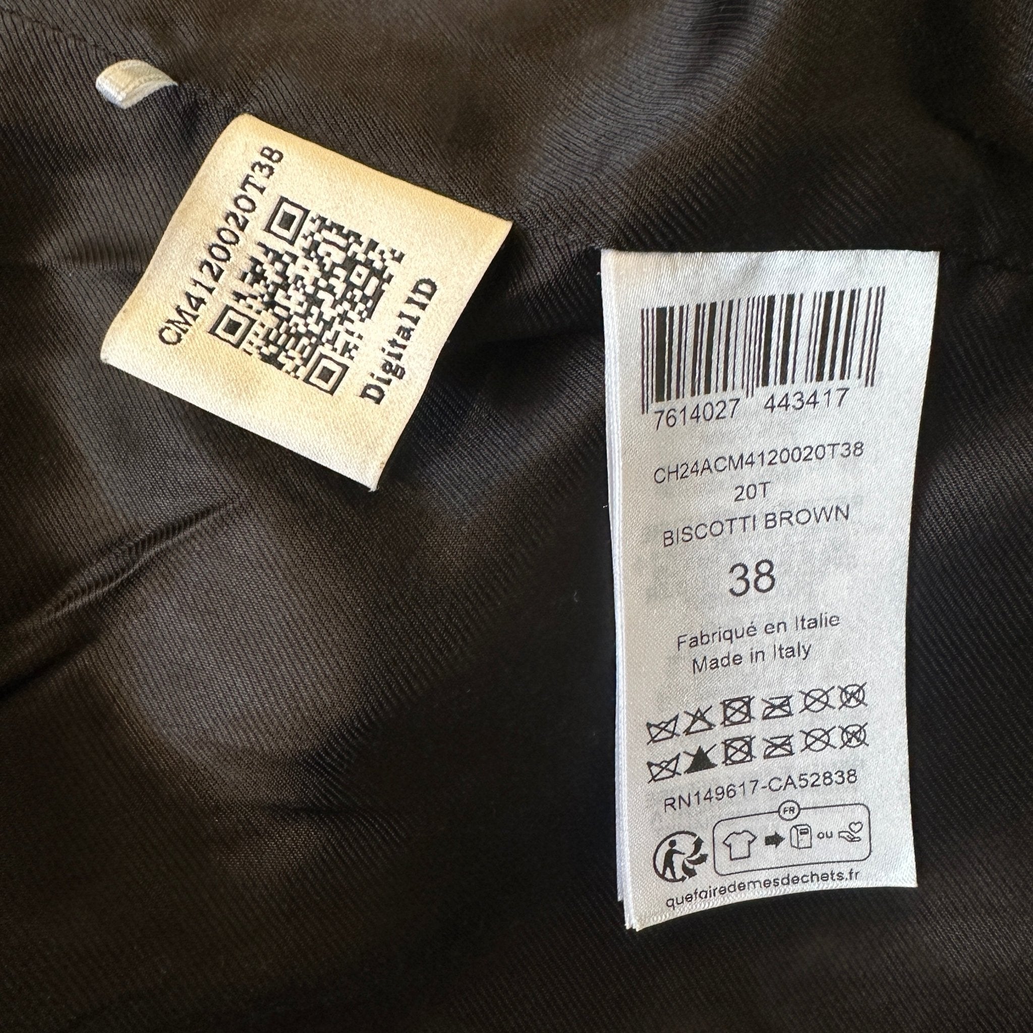 NEW Chloe Khaki Leather Utility Jacket RRP £7095 Authentic Preloved - Reloved Again