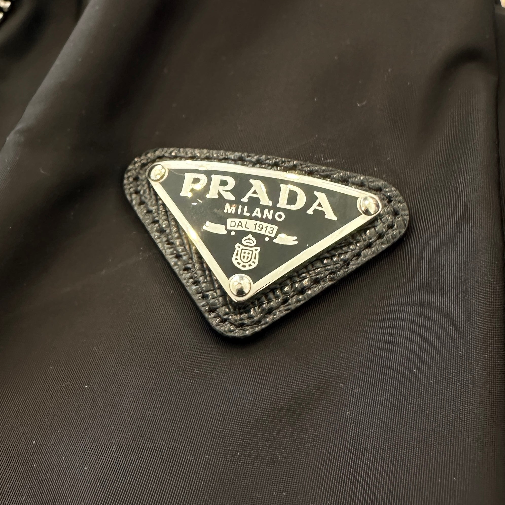 Prada Black Track Jacket RRP £1150 | Authentic Preloved