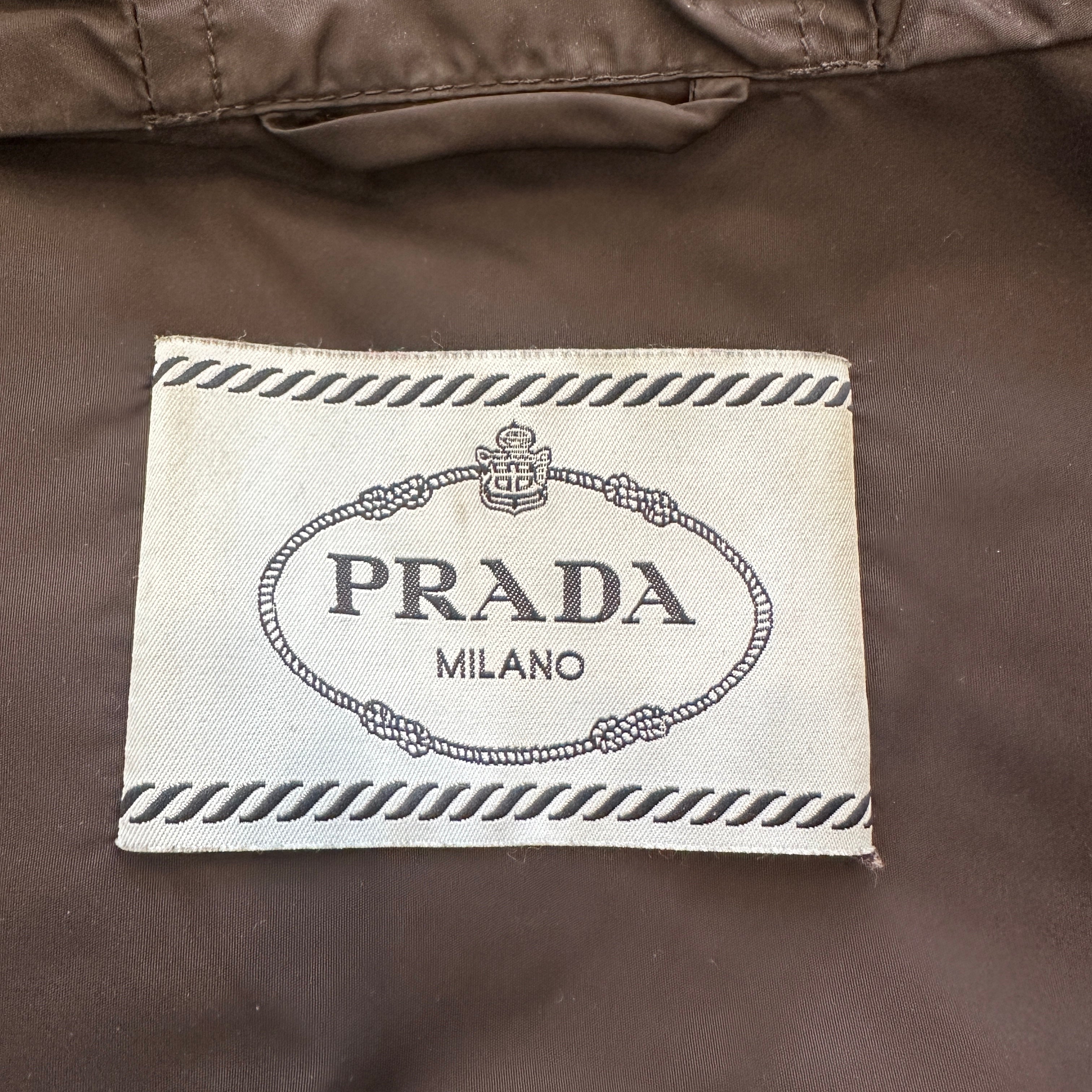 Prada Black Track Jacket RRP £1150 | Authentic Preloved