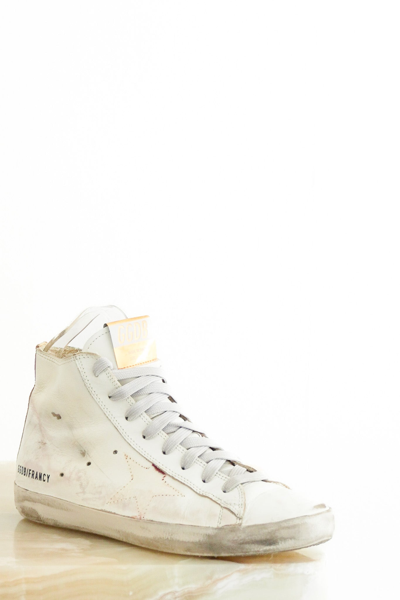 Golden Goose Francy High-Top Trainers RRP £470 | Authentic Preloved- FINAL SALE NO RETURNS - Reloved Again