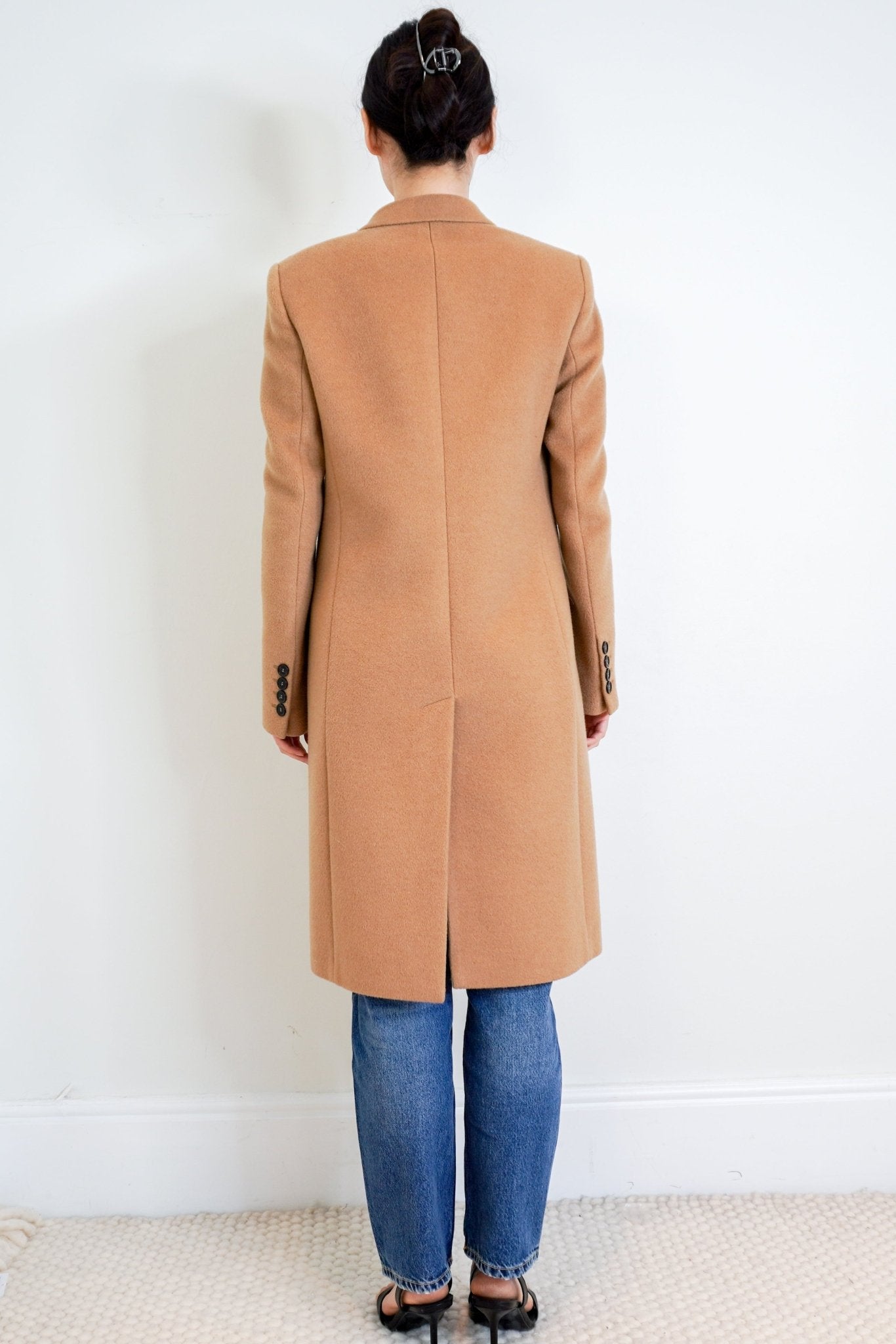Gucci Beige Camel Coat RRP £2000 | Authentic Preloved - Reloved Again