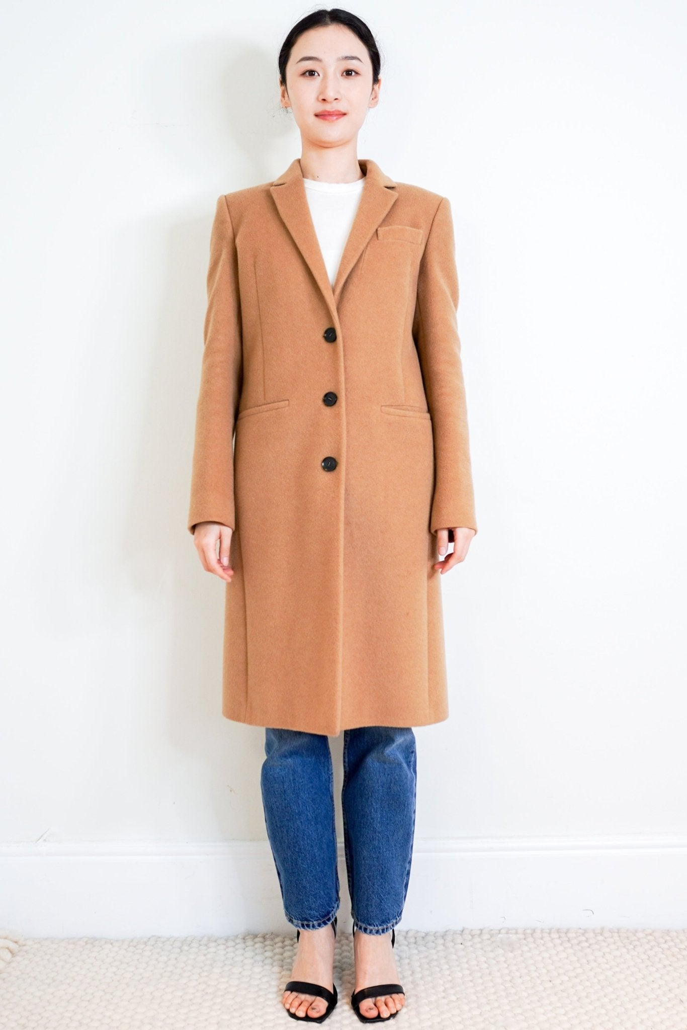 Gucci Beige Camel Coat RRP £2000 | Authentic Preloved - Reloved Again