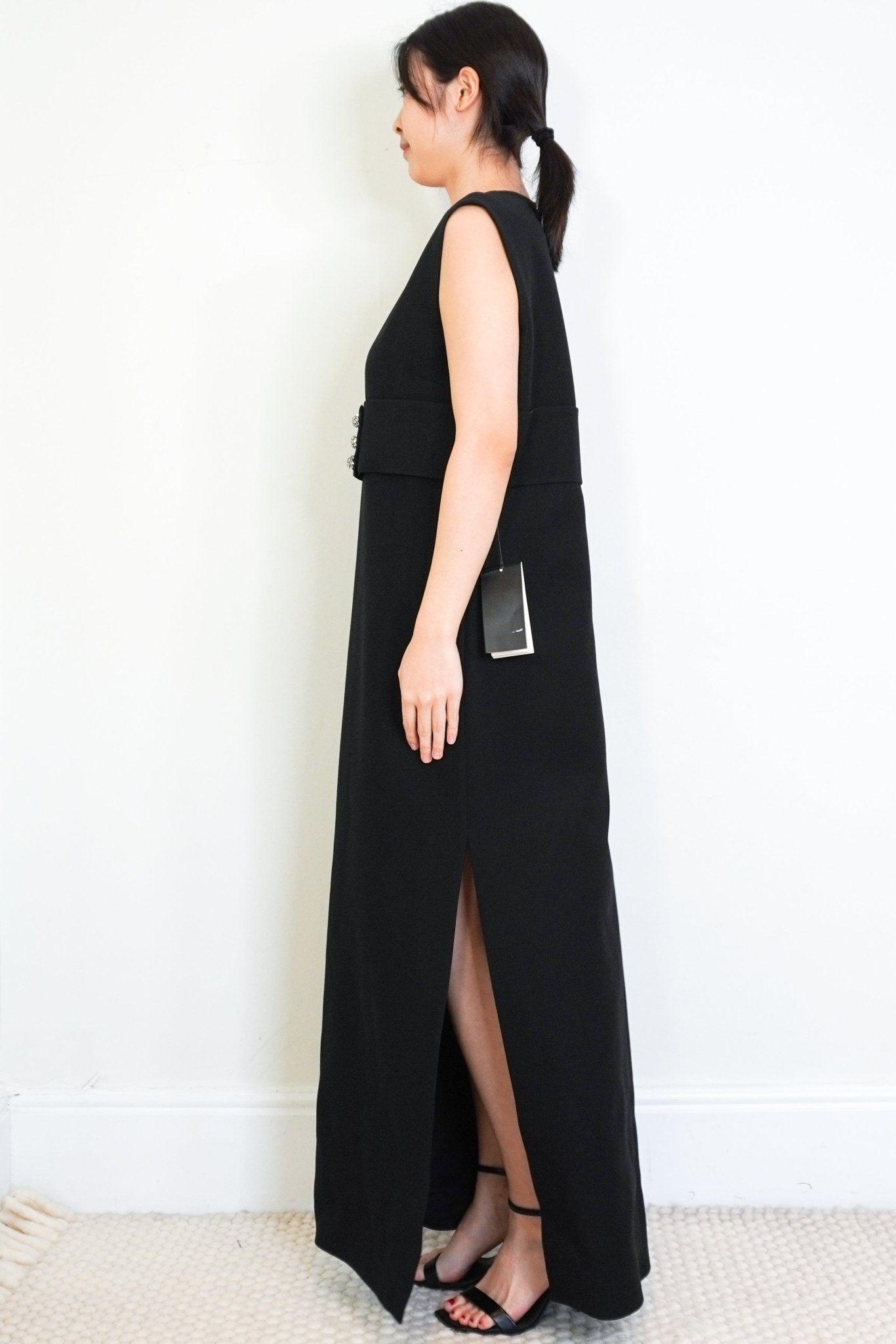 Gucci Black Lame Dress RRP £3400 | Authentic Preloved - Reloved Again