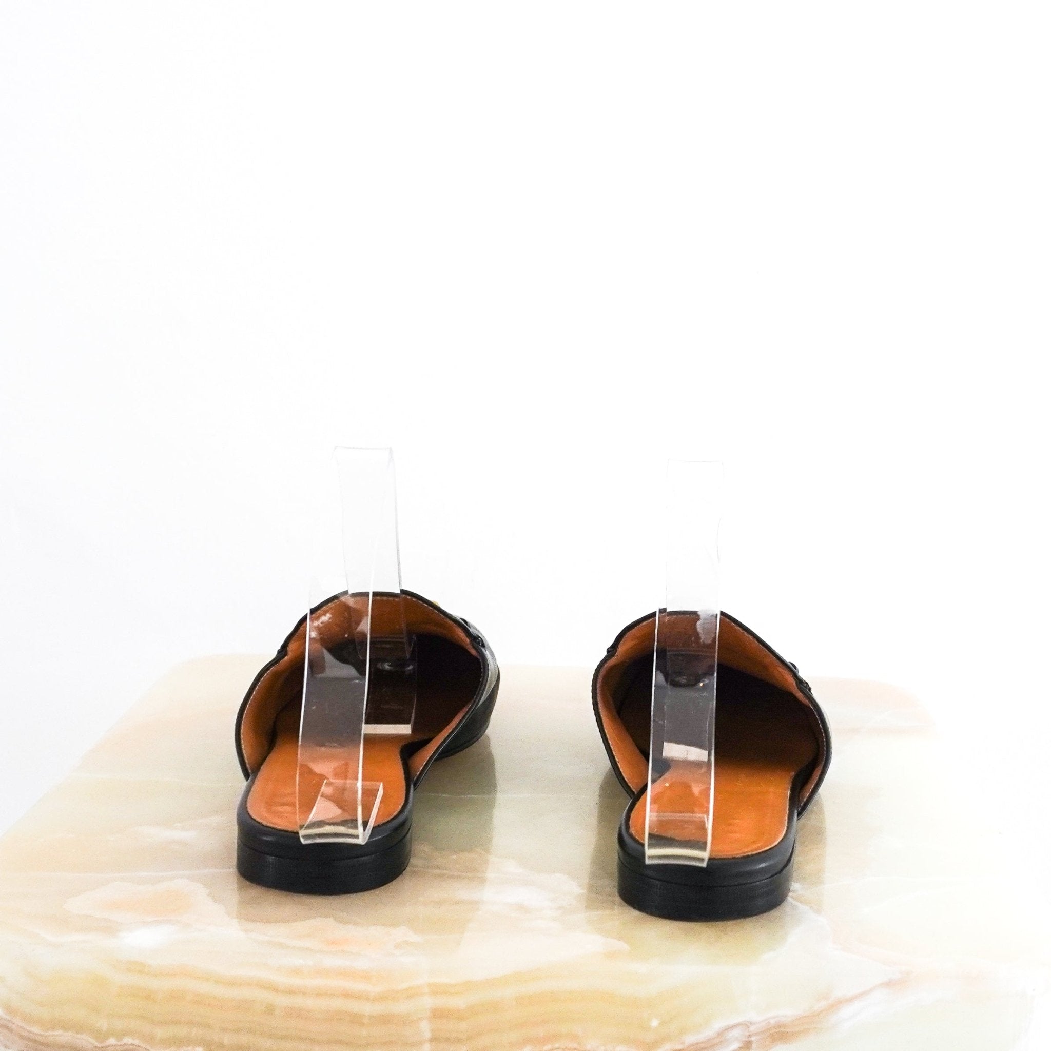 Gucci Black Princetown Leather Flats RRP £795 | Authentic Preloved - Reloved Again