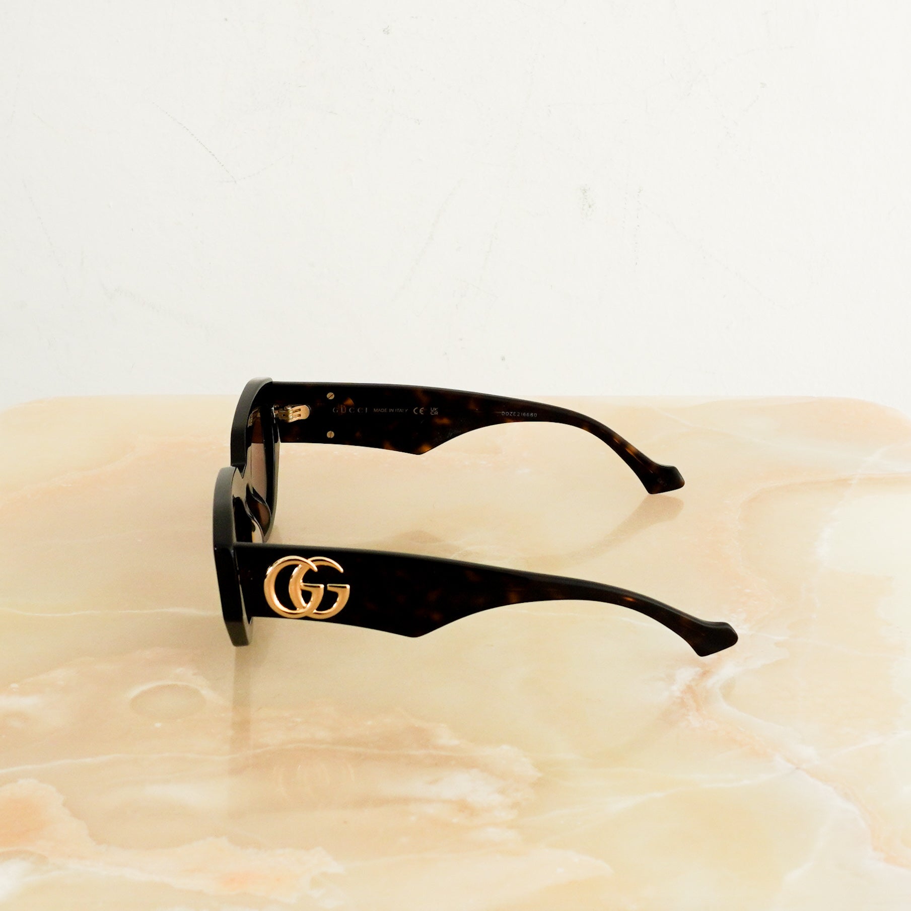 Gucci Brown Tortoise Shell Sunglasses RRP £270 | Authentic Preloved FINAL SALE - Reloved Again