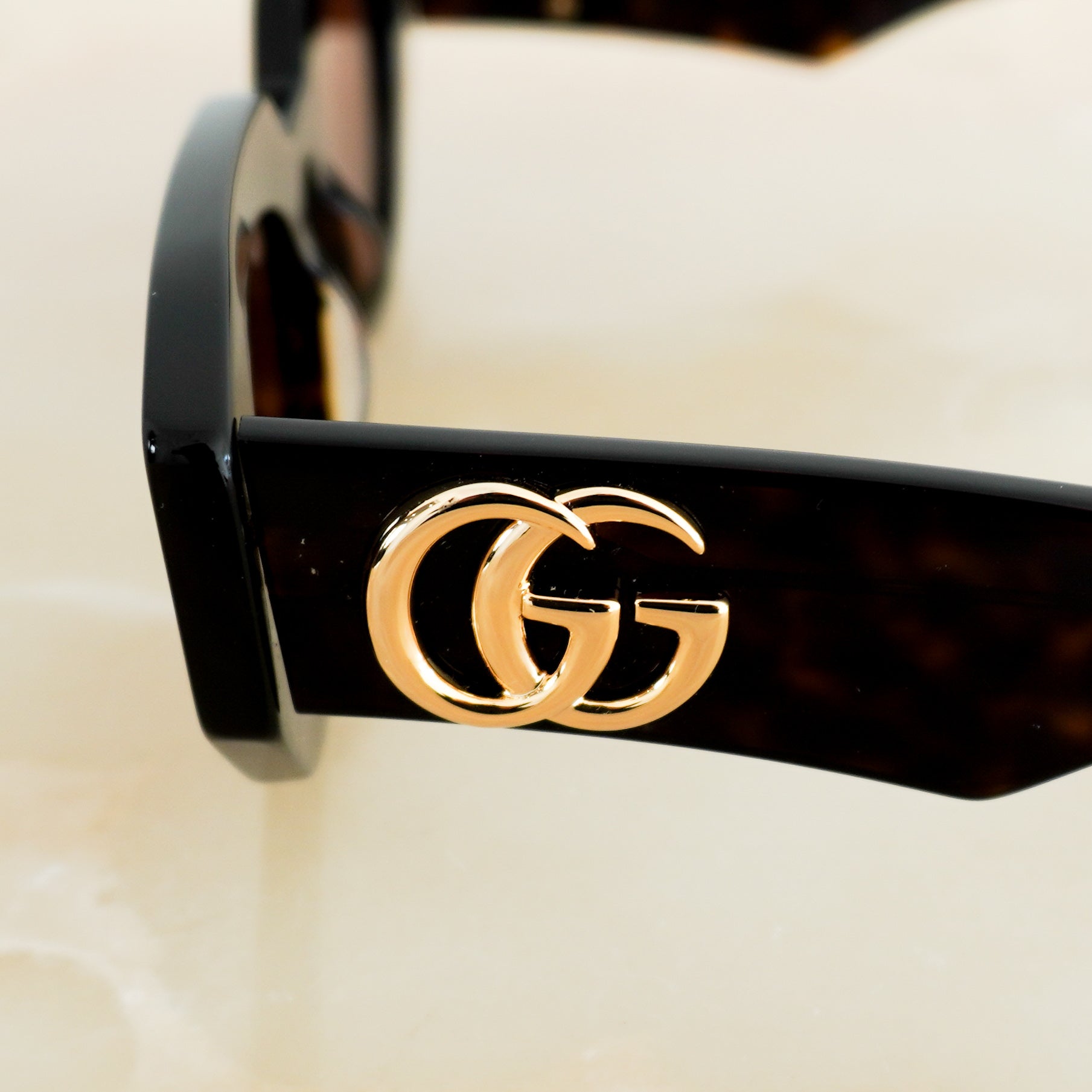 Gucci Brown Tortoise Shell Sunglasses RRP £270 | Authentic Preloved FINAL SALE - Reloved Again