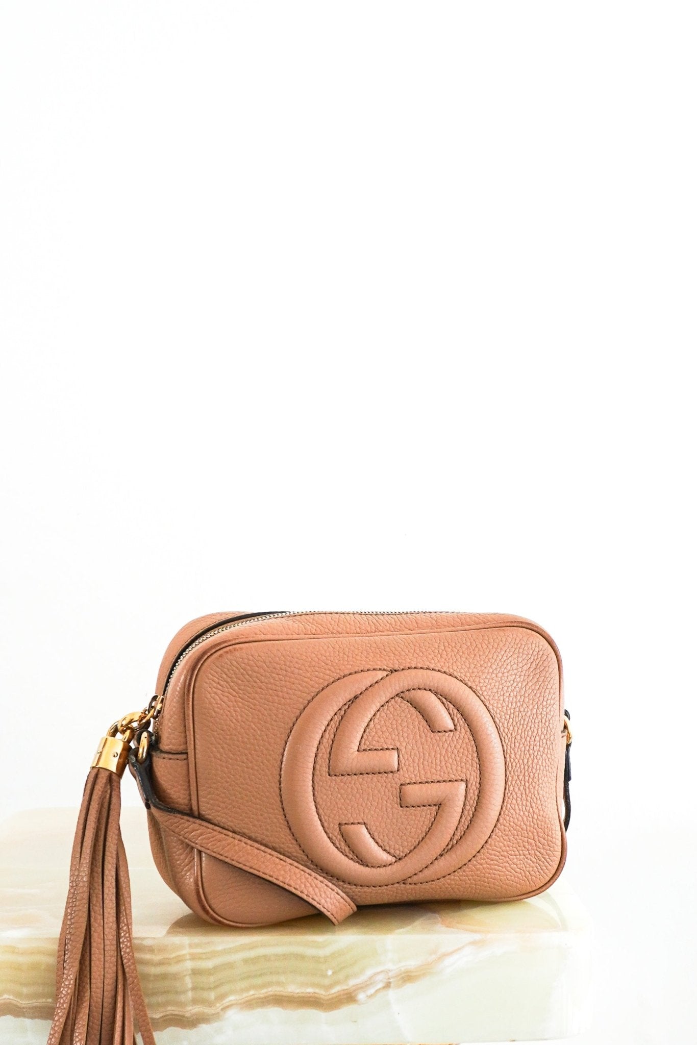 Gucci GG Beige Disco Bag RRP £1200 | Authentic Preloved - Reloved Again