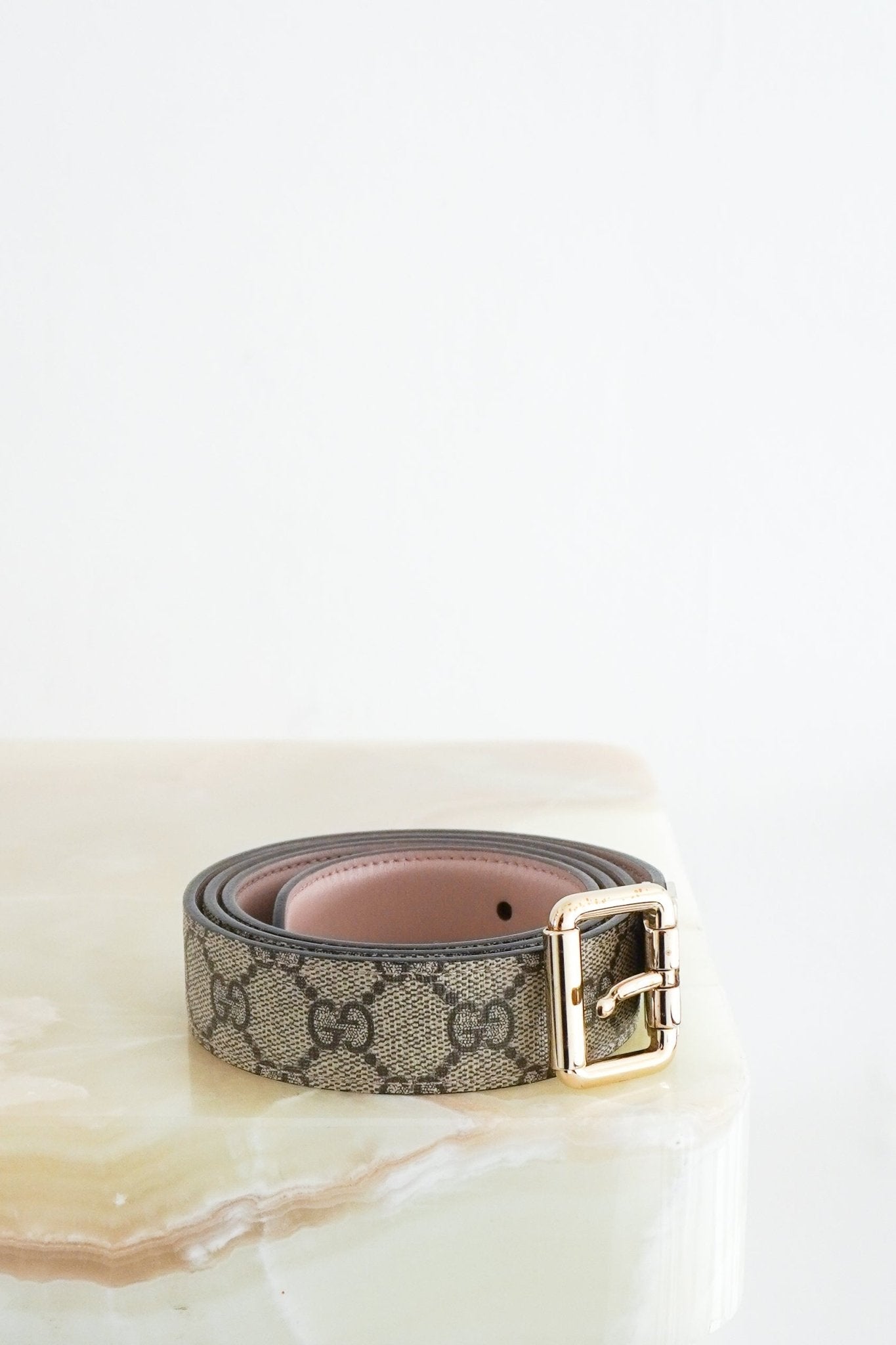 Gucci Large GG Marmont Reversible Thin Belt RRP £360 | Authentic Preloved FINAL SALE - Reloved Again