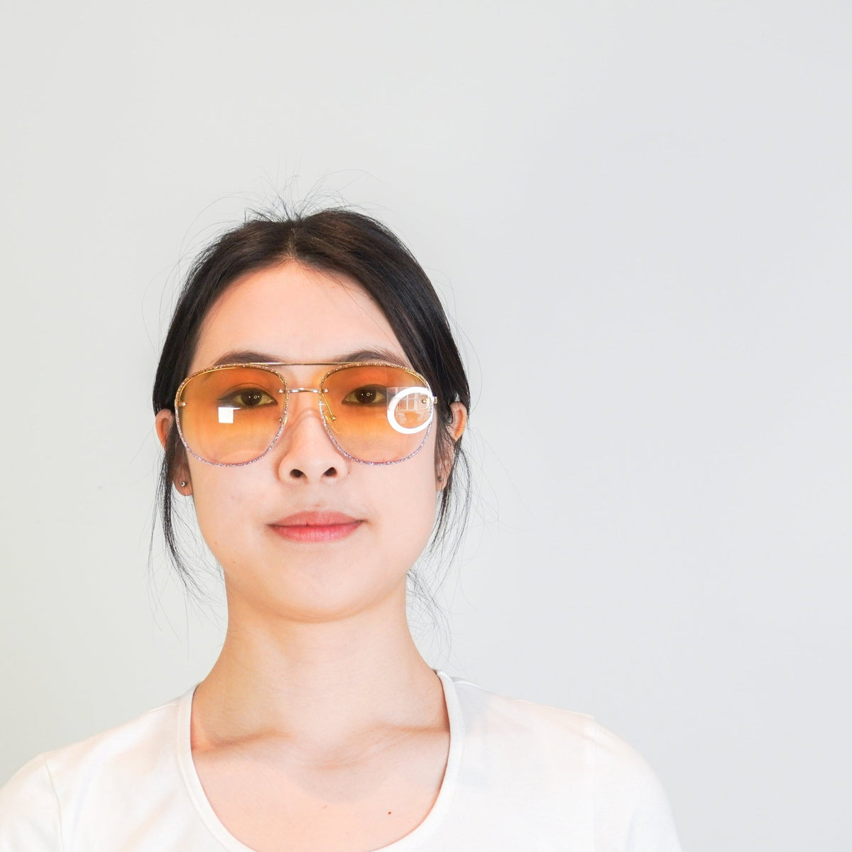 Gucci Pink Glitter Aviator Sunglasses RRP £385 | Authentic 