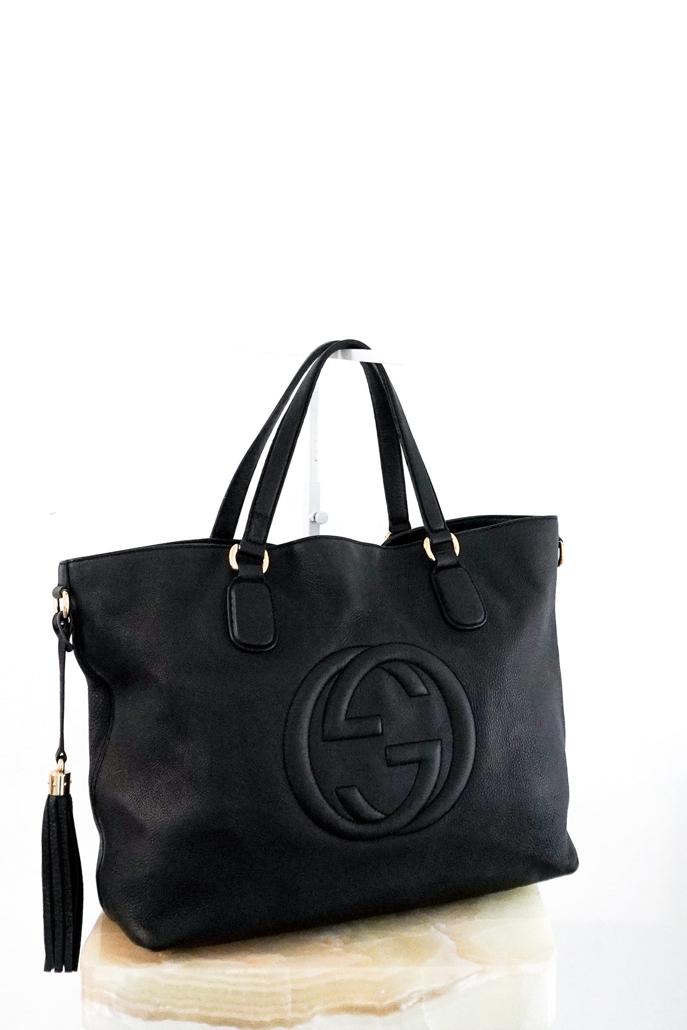 Gucci-Soho-Tote-in-Black-CHelsea-London