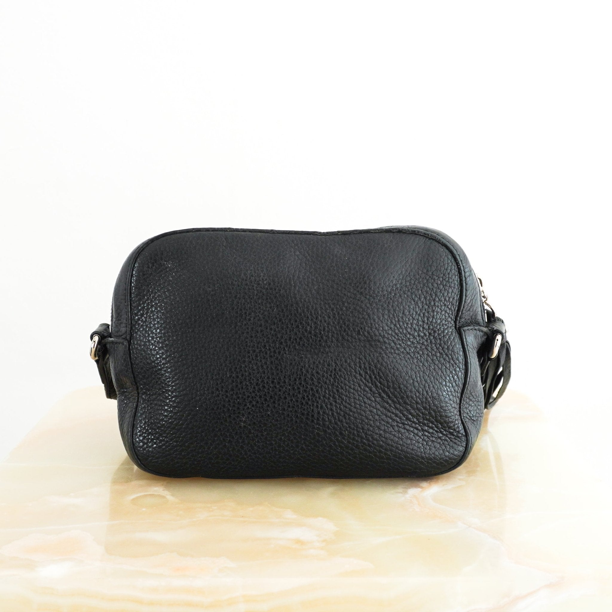 Gucci Studded GG Disco Bag in Black RRP £1200 | Authentic Preloved FINAL SALE - Reloved Again