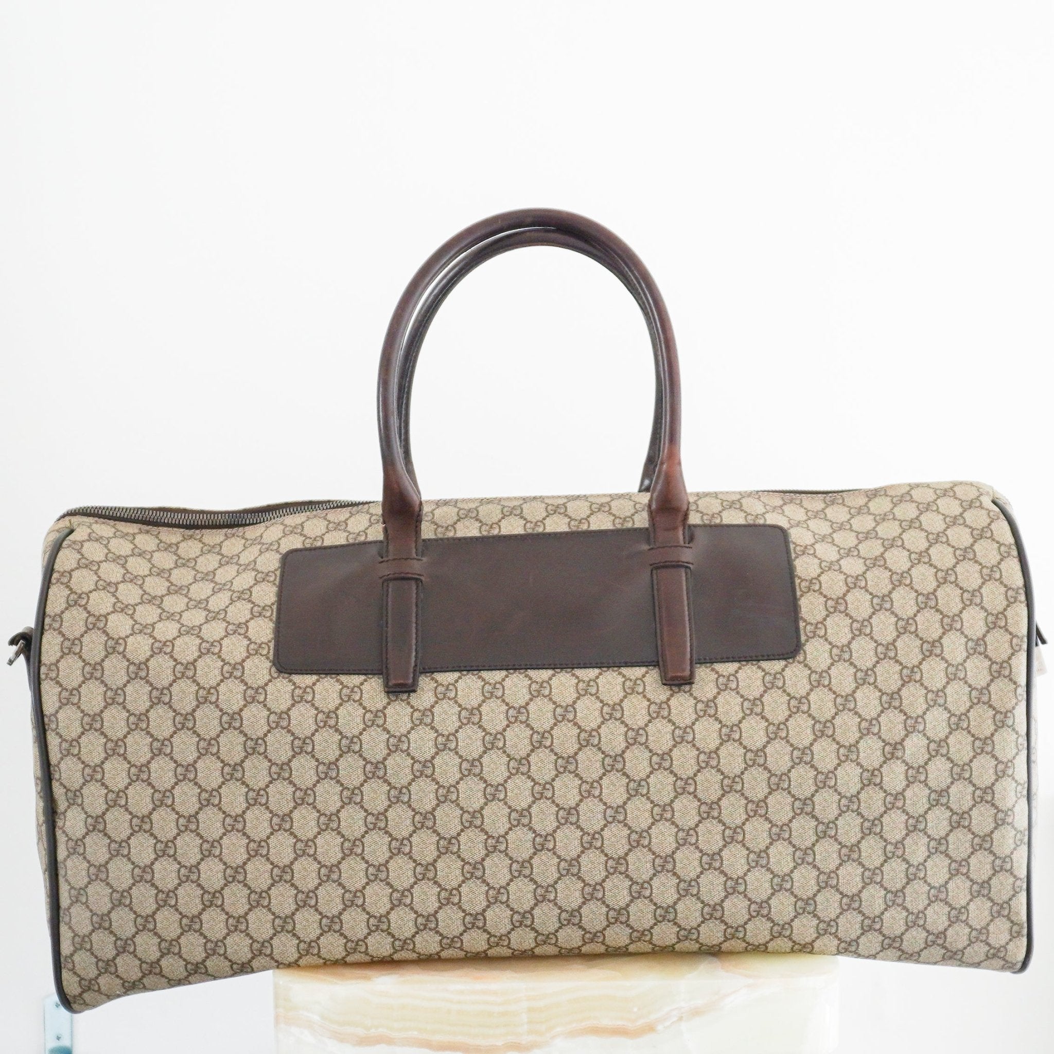 Gucci Vintage Monogram Keepall Bag | Authentic Preloved - Reloved Again
