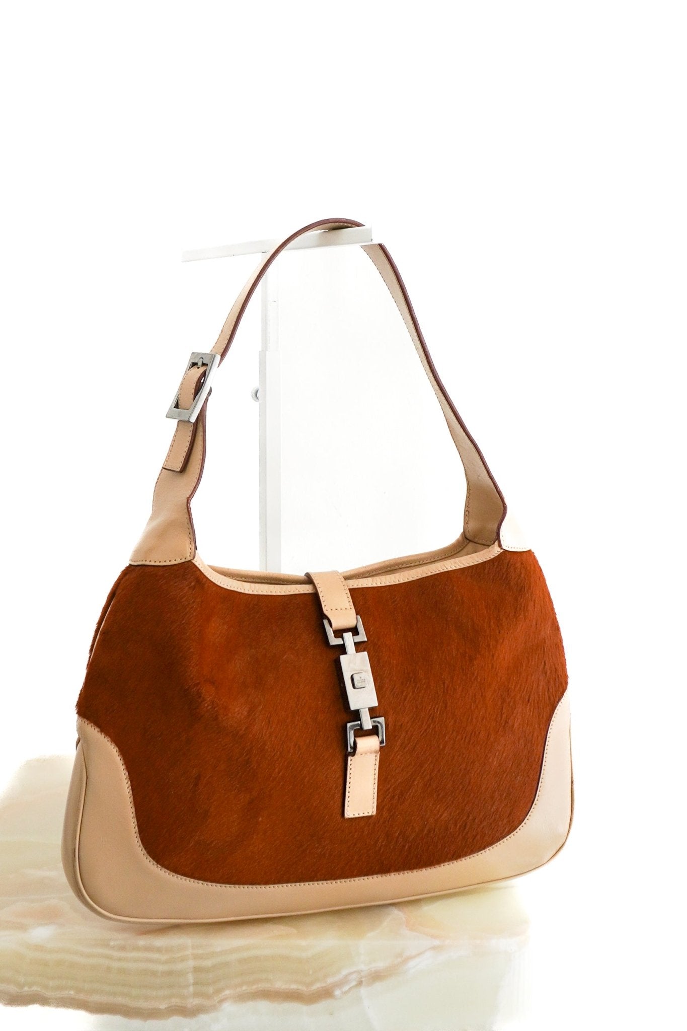 Gucci Vintage Jackie O Pony Hair Shoulder Bag (RRP £2500) | Authentic Preloved - Reloved Again