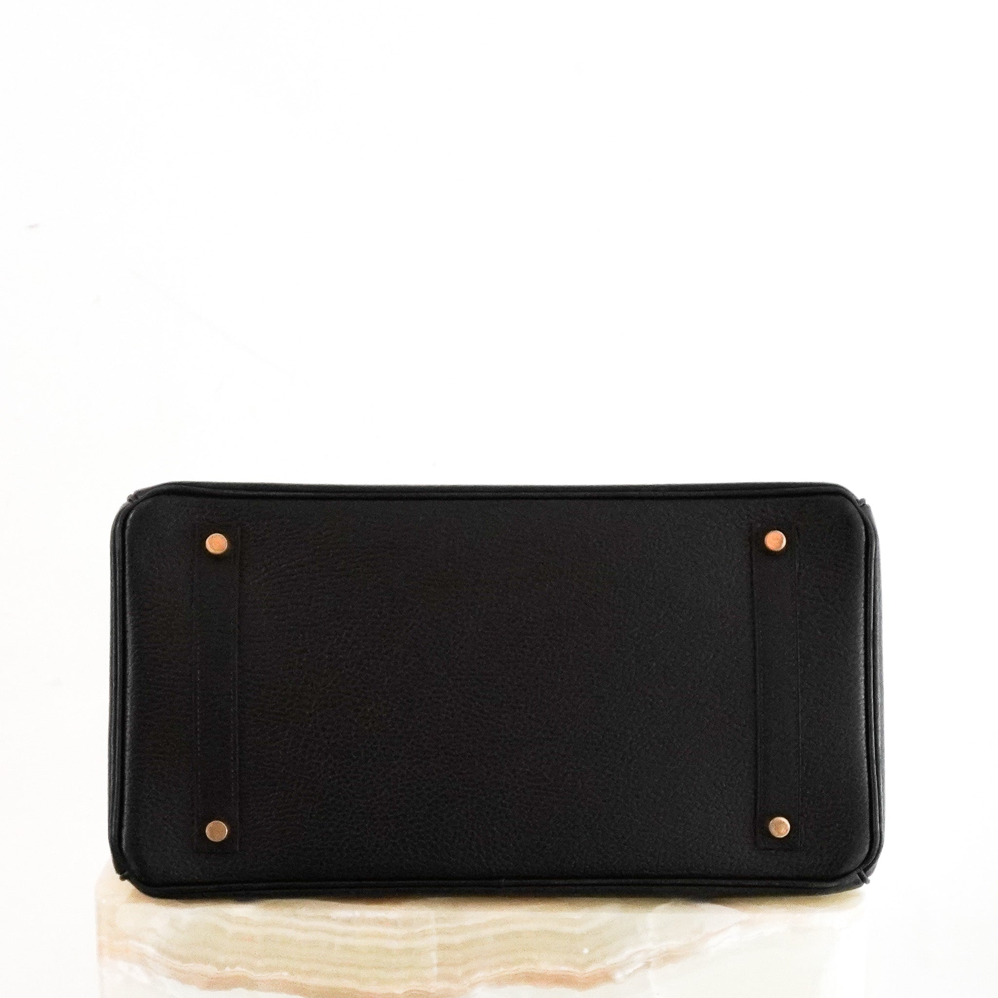 Hérmes Birkin 35 En Cuir Ardennes Noir Retourne with Gold Hardware | Authentic Preloved - Reloved Again