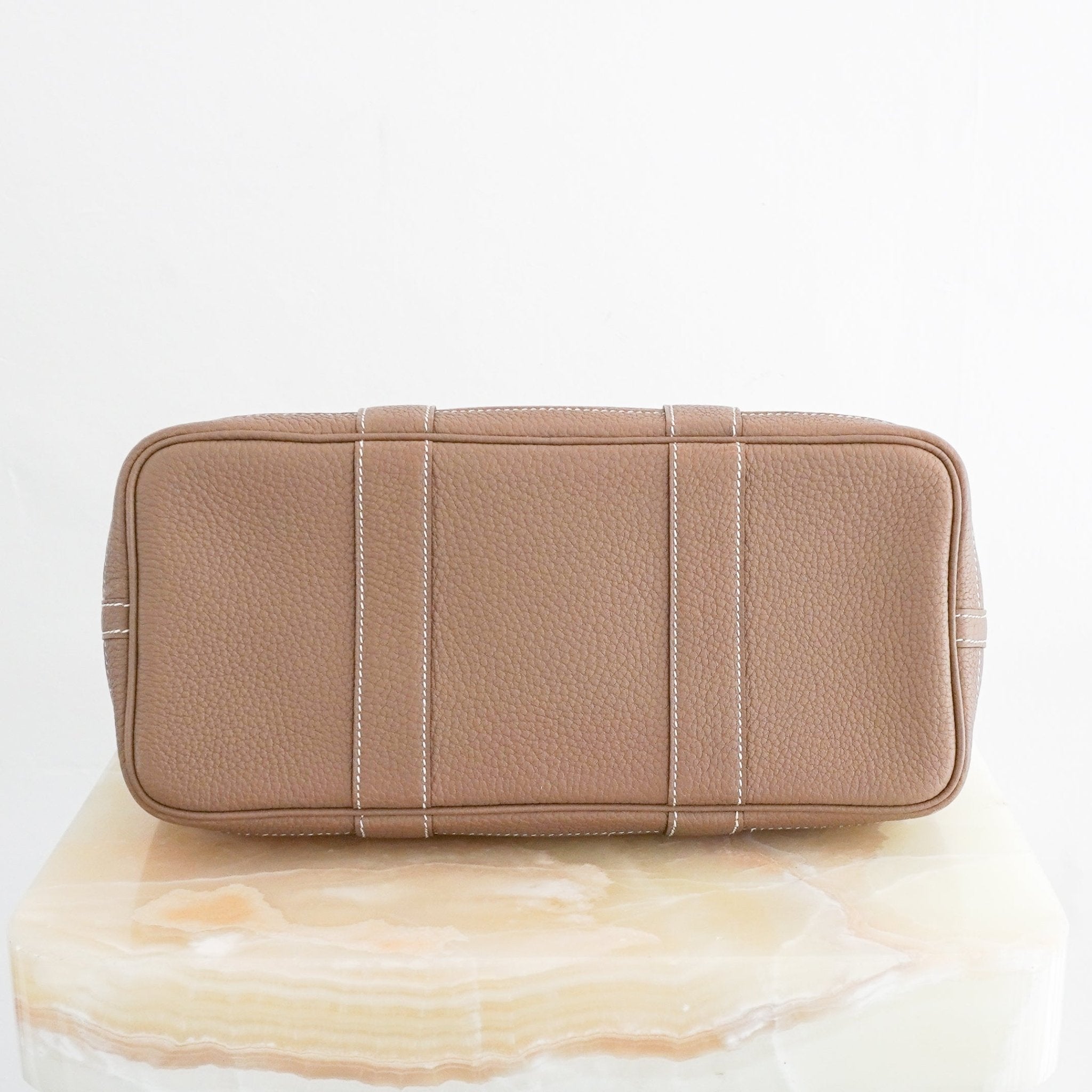 Hermes Etoupe Garden Party 30 Negonda Tote Bag (RRP £3500) | Authentic Preloved - Reloved Again