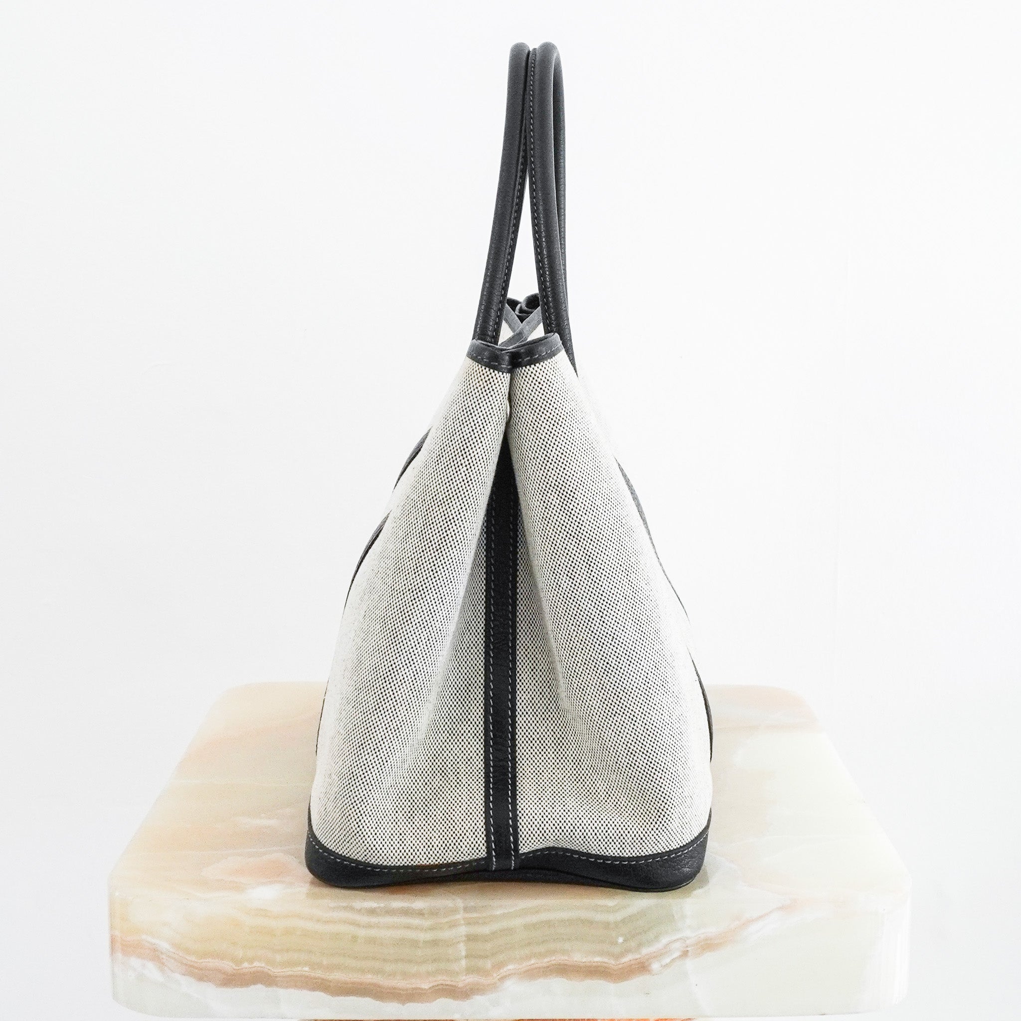 Hermes Garden Party 36 Tote Bag in Black RRP £2500 | Authentic Preloved - Reloved Again