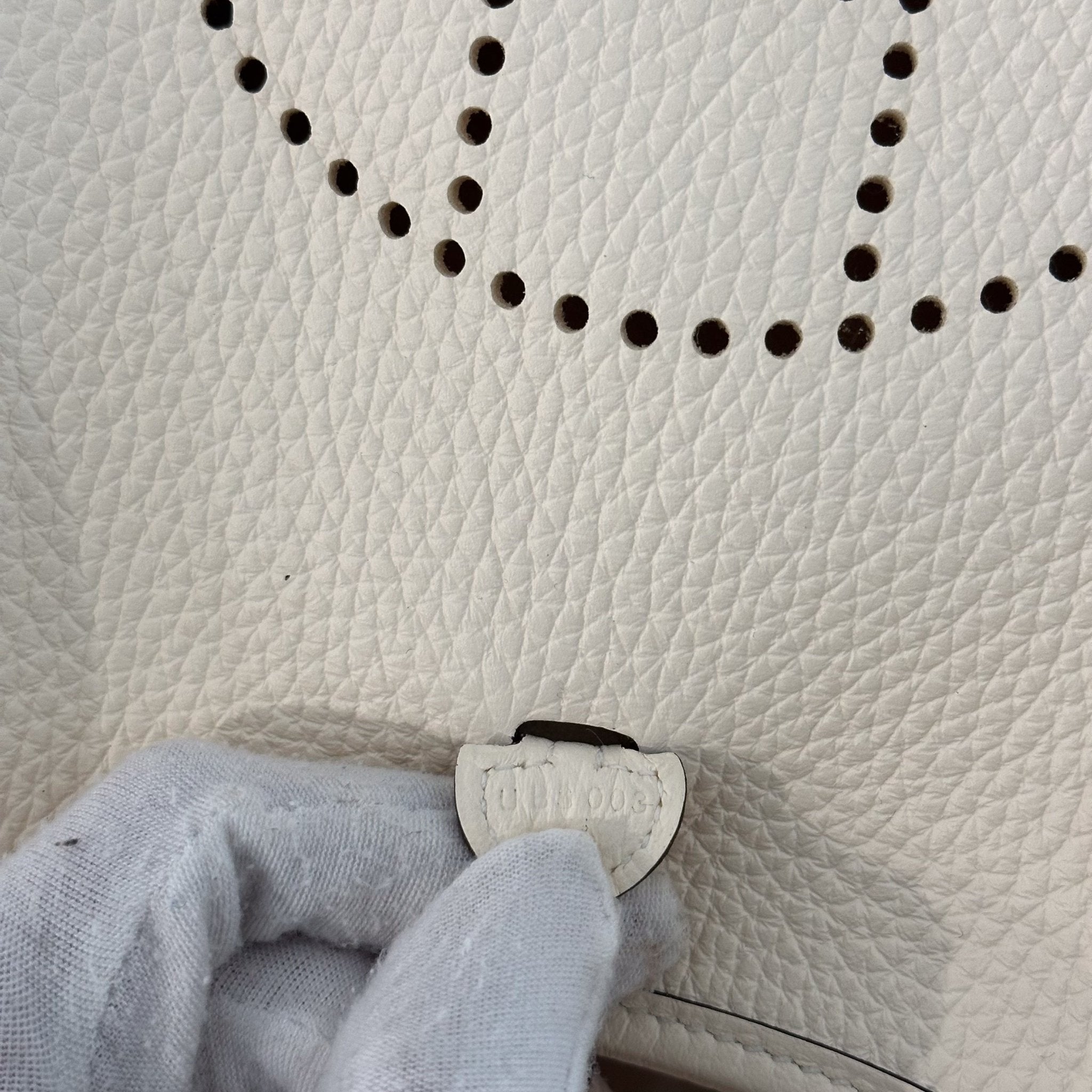 Hermès Mini Evelyne 16 Nata Clemence Crossbody Bag | Authentic Preloved - Reloved Again