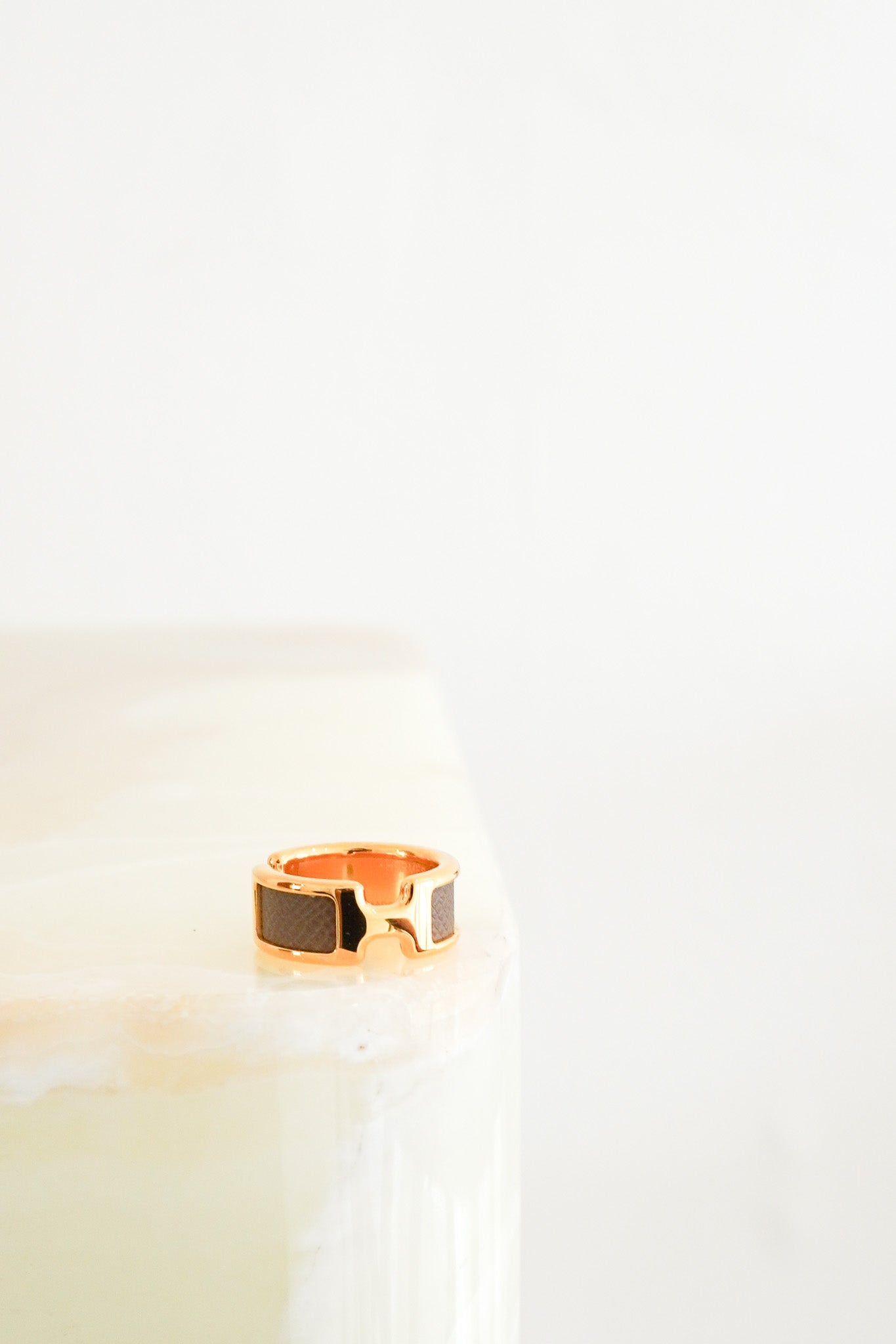 Hermes-Olympe-Ring-In-Gold-Front-Picture-Chelsea-London