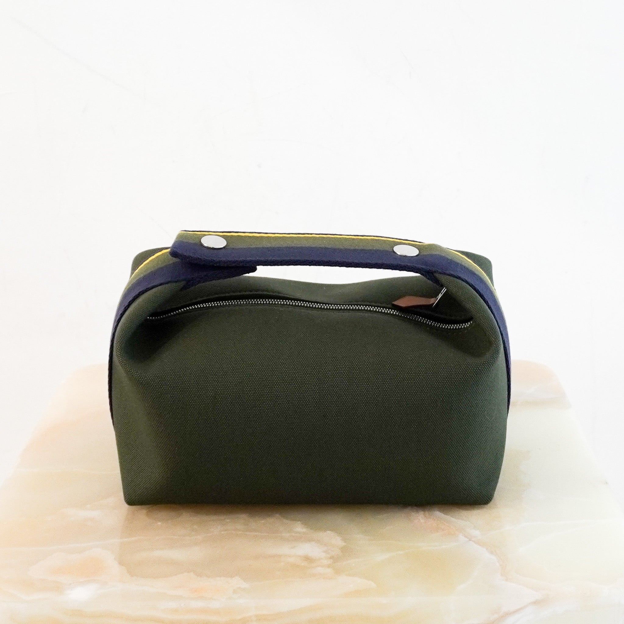 Hermes Small Bride - a - Brac Bag in Green RRP £670 | Authentic Preloved - Reloved Again