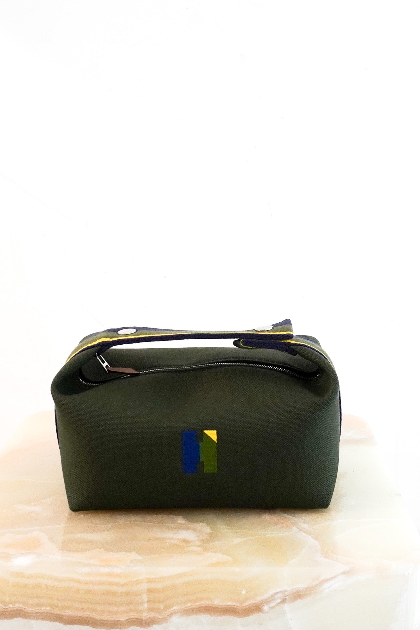 Hermes Small Bride - a - Brac Bag in Green RRP £670 | Authentic Preloved - Reloved Again