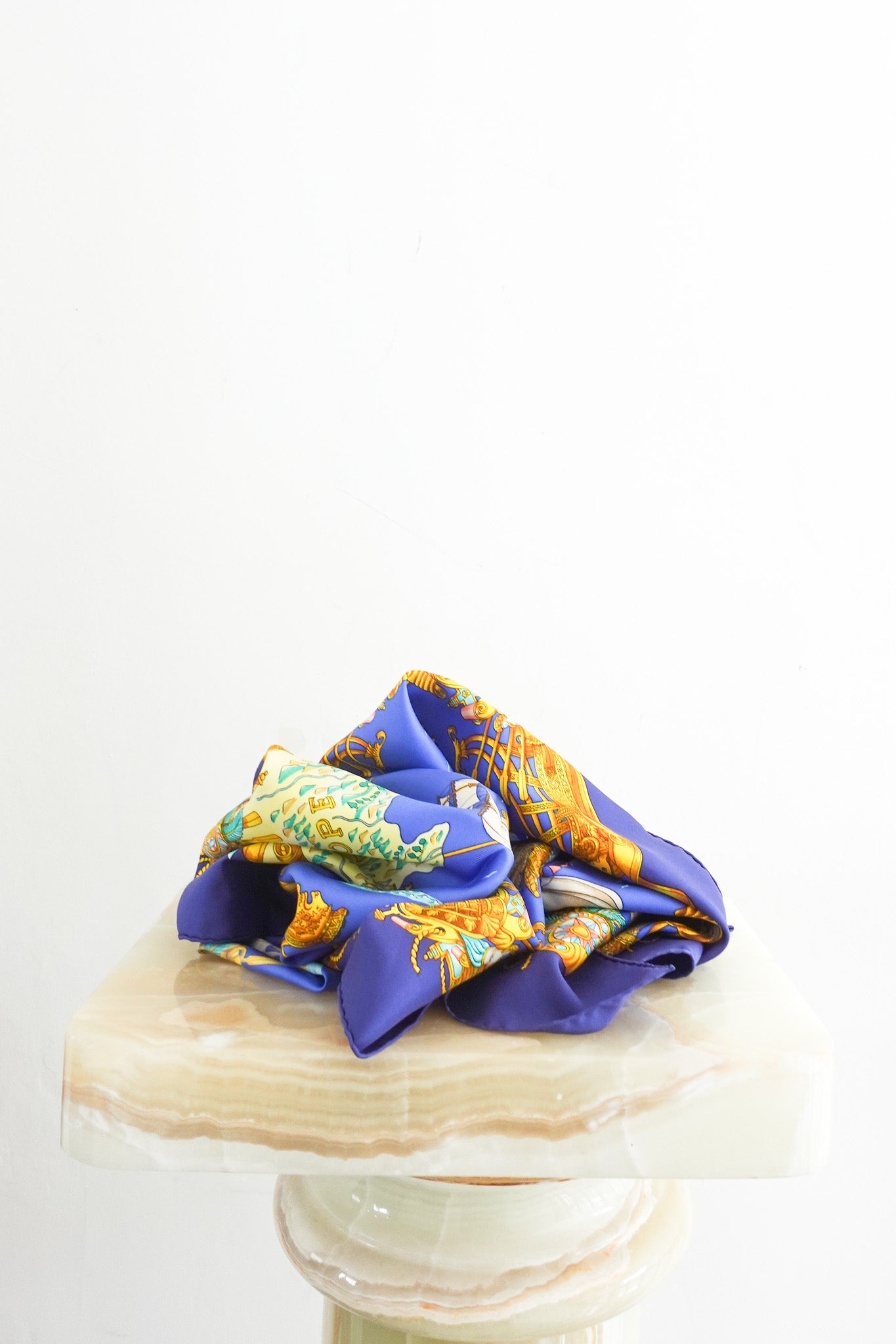 Hermes “Christopher Columbus” Silk Scarf RRP £475 | Preloved Authentic