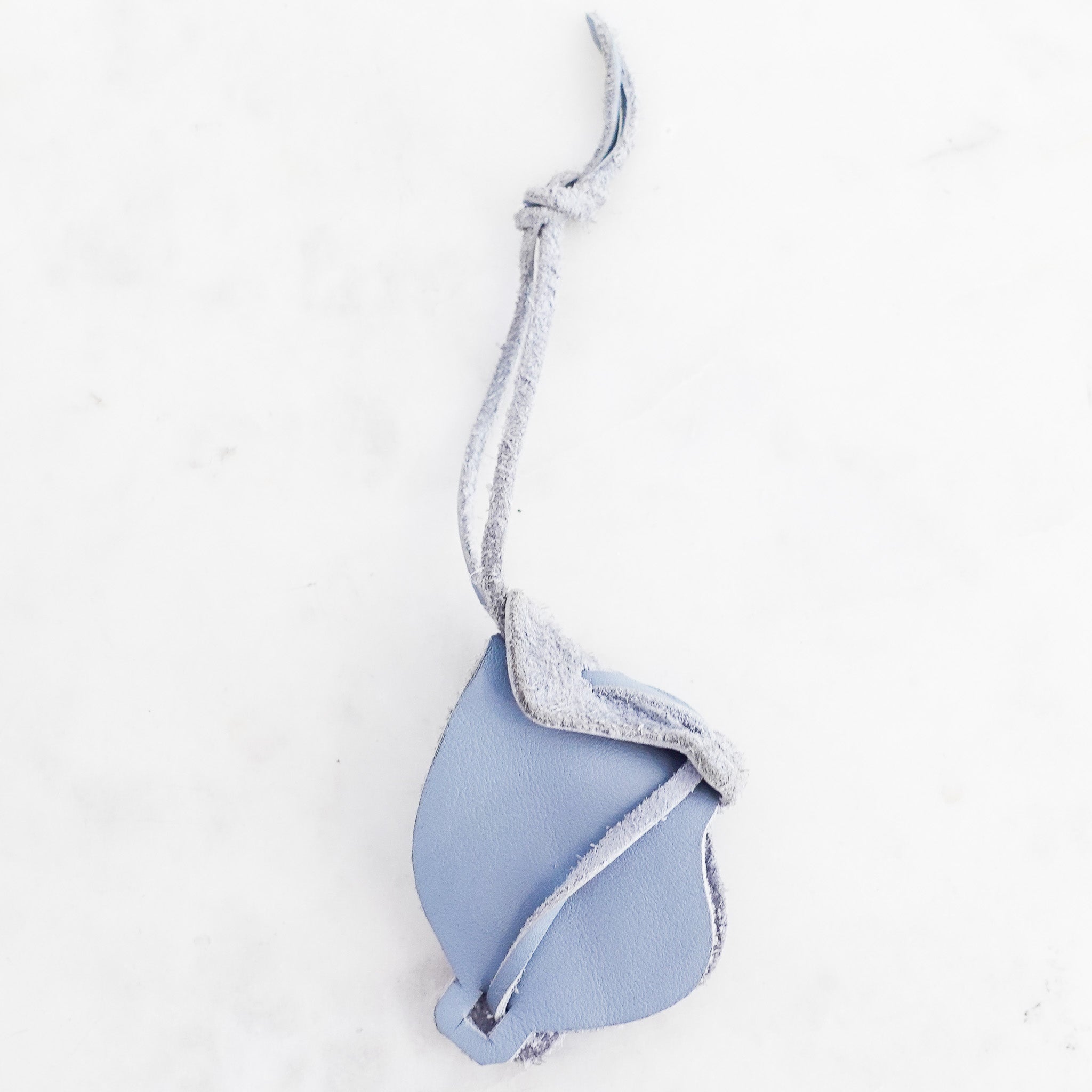 Hermes Saddle Bag Leather Blue Charm RRP £455| Authentic Preloved - Reloved Again