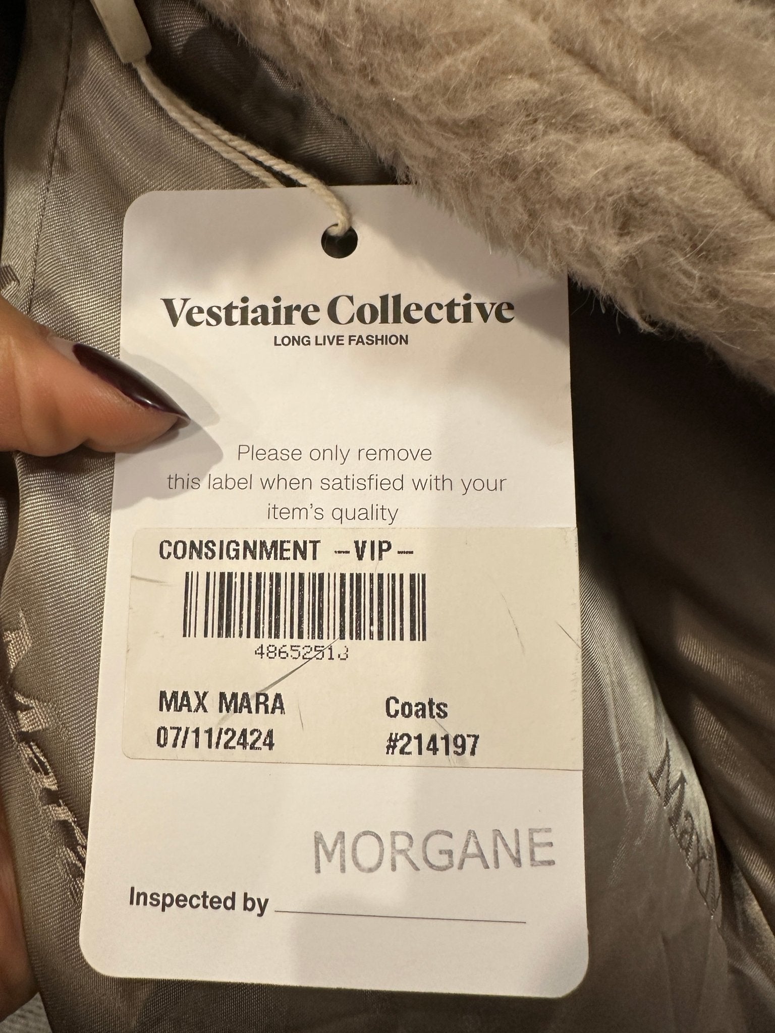 Max Mara Beige Teddy Bear Icon Coat in alpaca and wool RRP £2580 | Authentic Preloved - Reloved Again