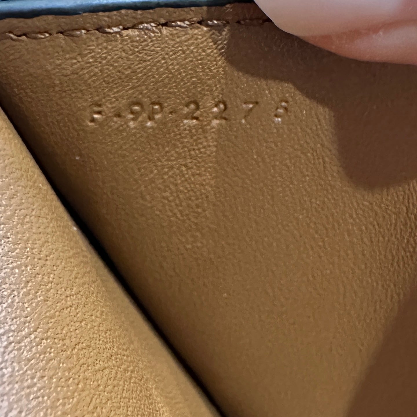 Celine Brown Leather Passport Holder RRP £280 | Authentic Preloved - Reloved Again