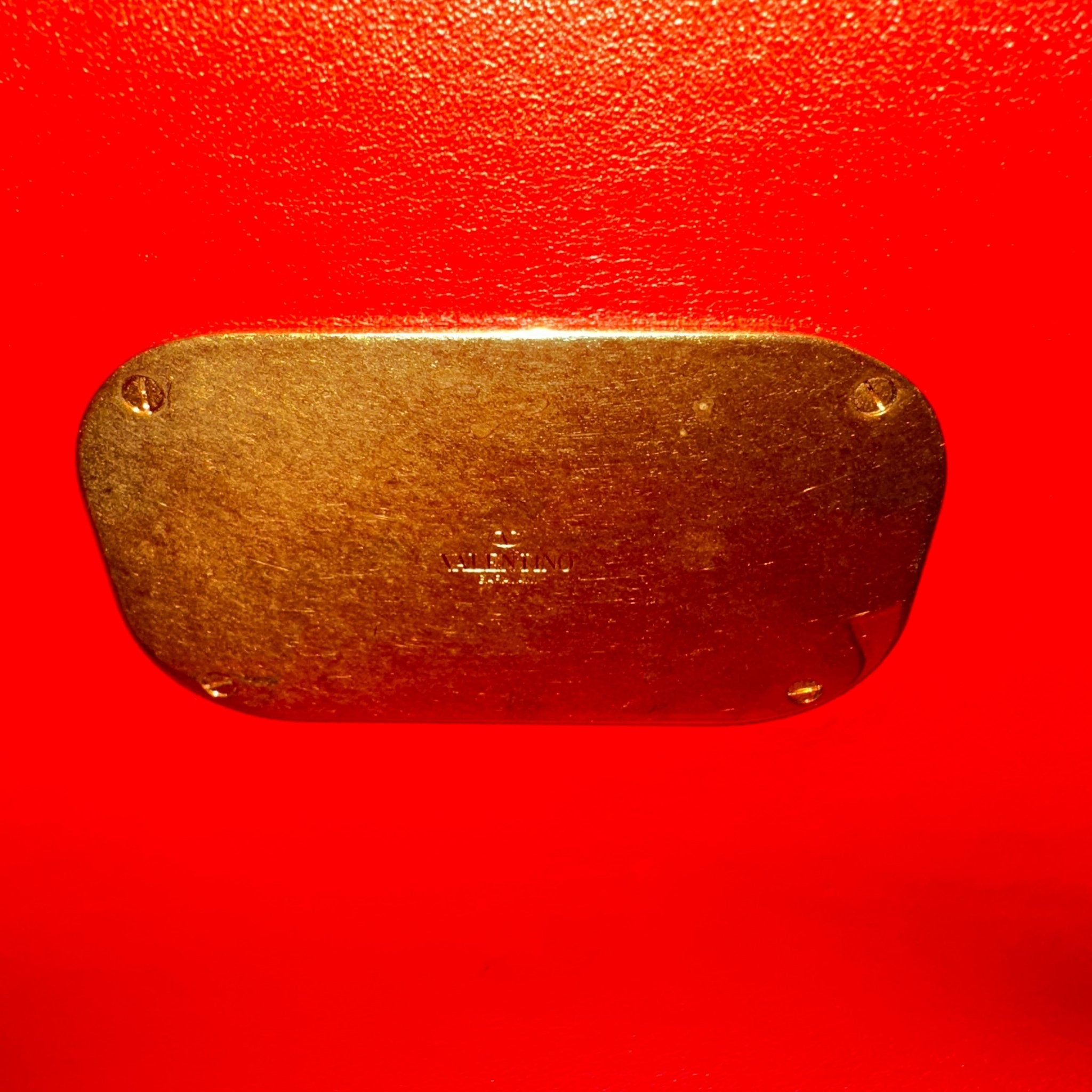 Valentino Large V Ring Tote in Red RRP £1700 | Authentic Preloved - Reloved Again