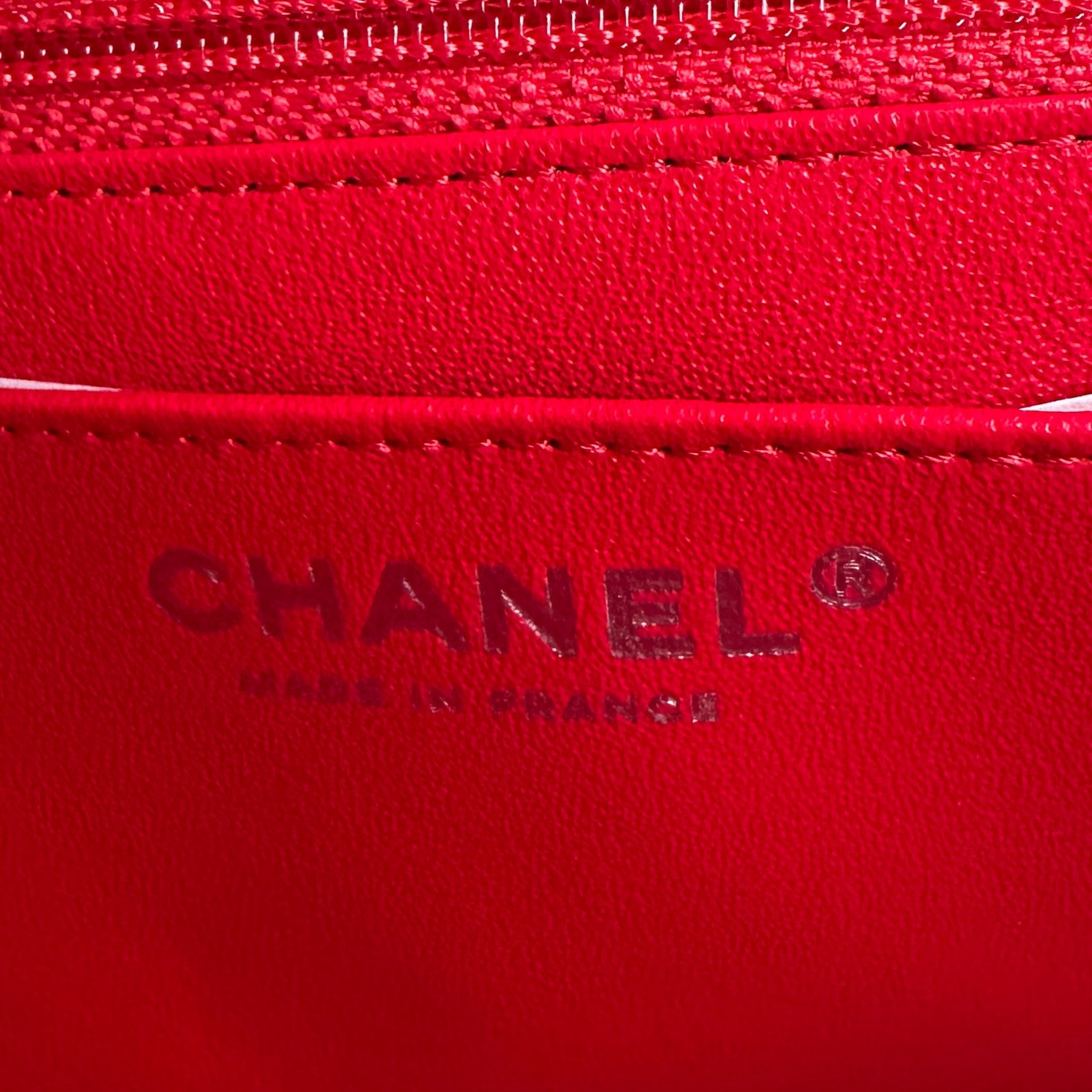 NEW Chanel Bicolour Patent Mini Rectangular Single Flap Bag RRP £6000 | Authentic Preloved - Reloved Again