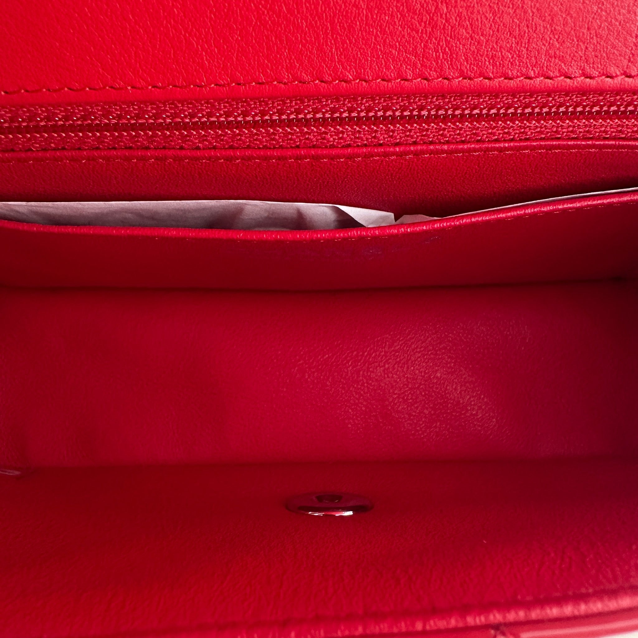 NEW Chanel Bicolour Patent Mini Rectangular Single Flap Bag RRP £6000 | Authentic Preloved - Reloved Again