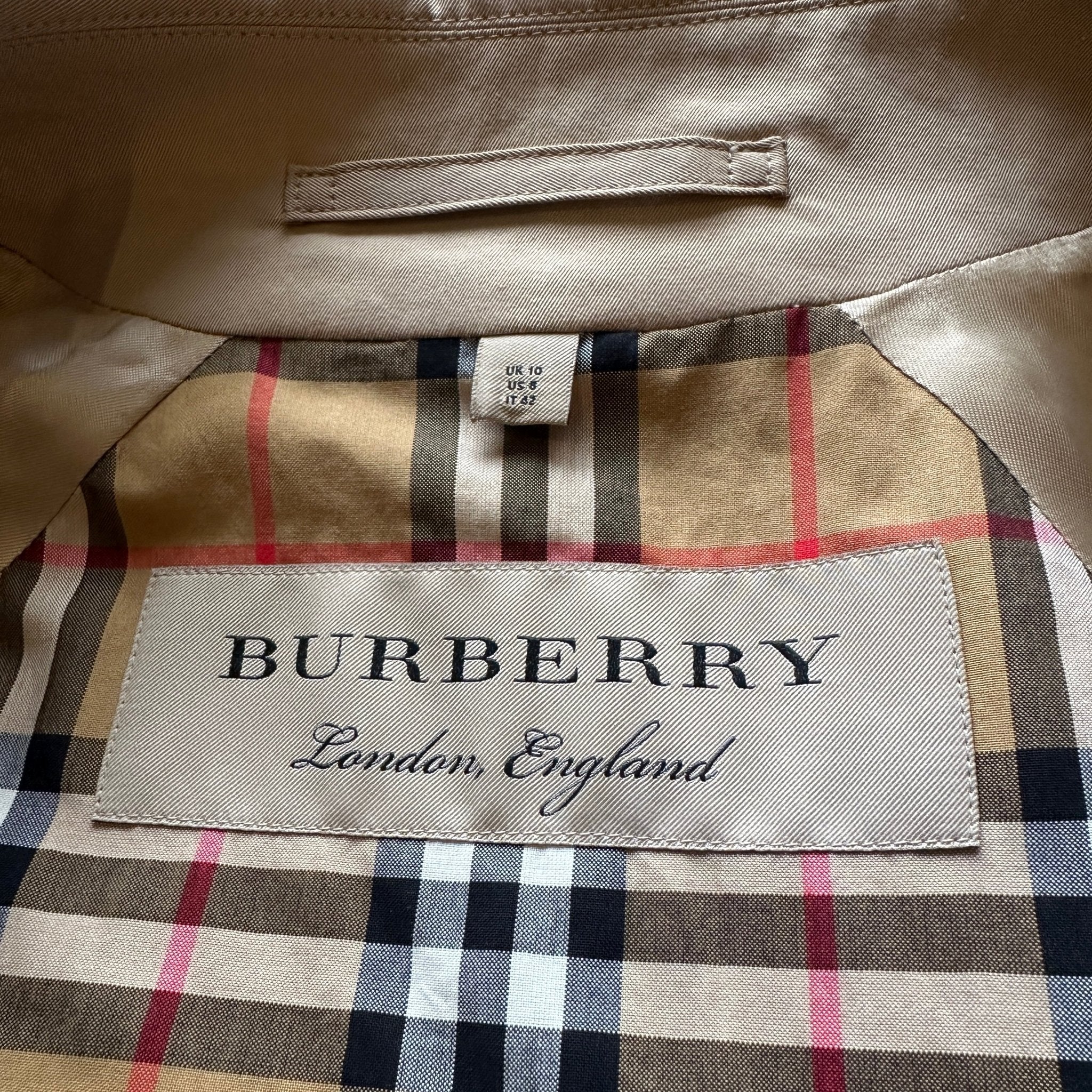 Burberry Beige Cotton Trench Coat RRP £1500 | Authentic Preloved