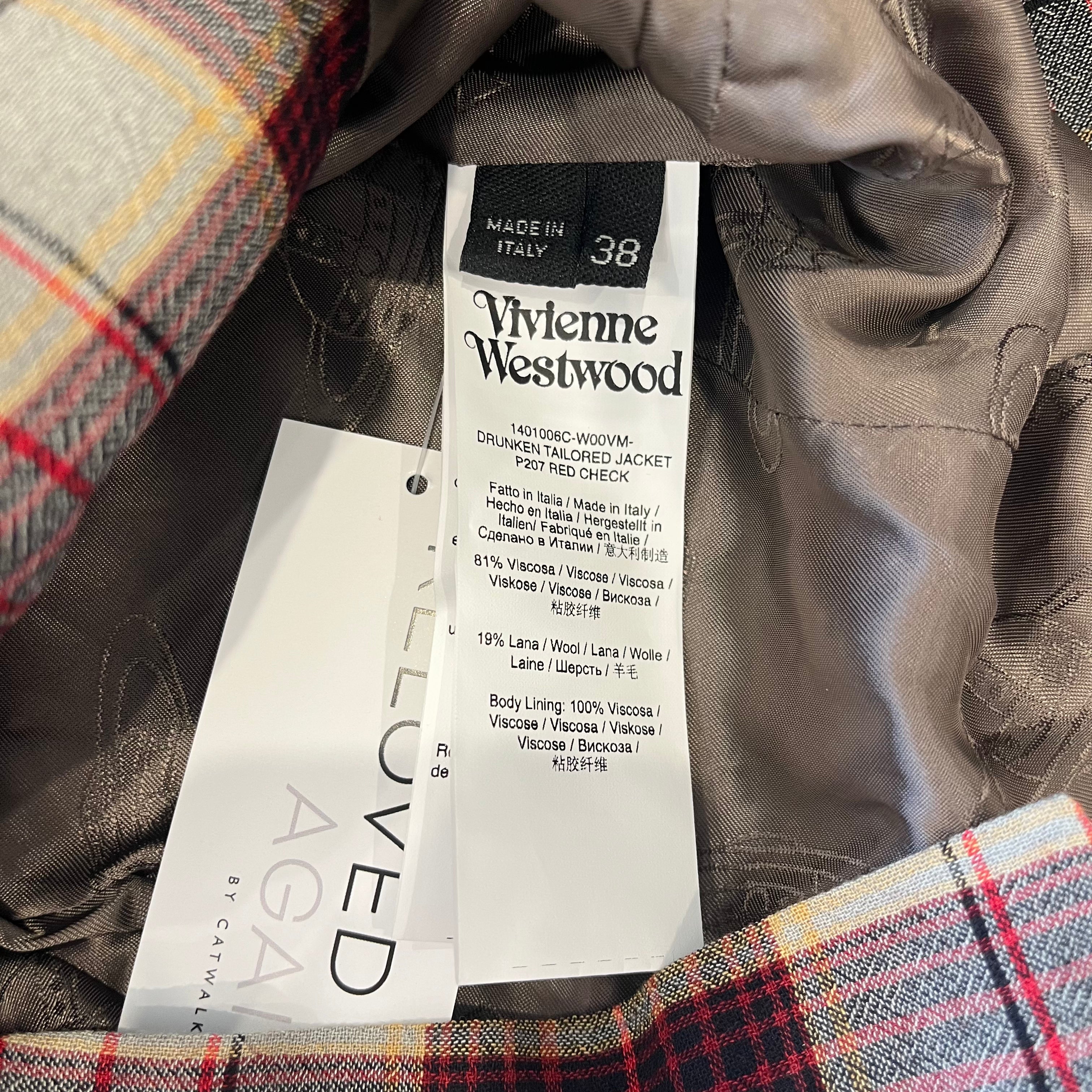 Vivienne Westwood Drunken Jacket (RRP £950) | Authentic Preloved