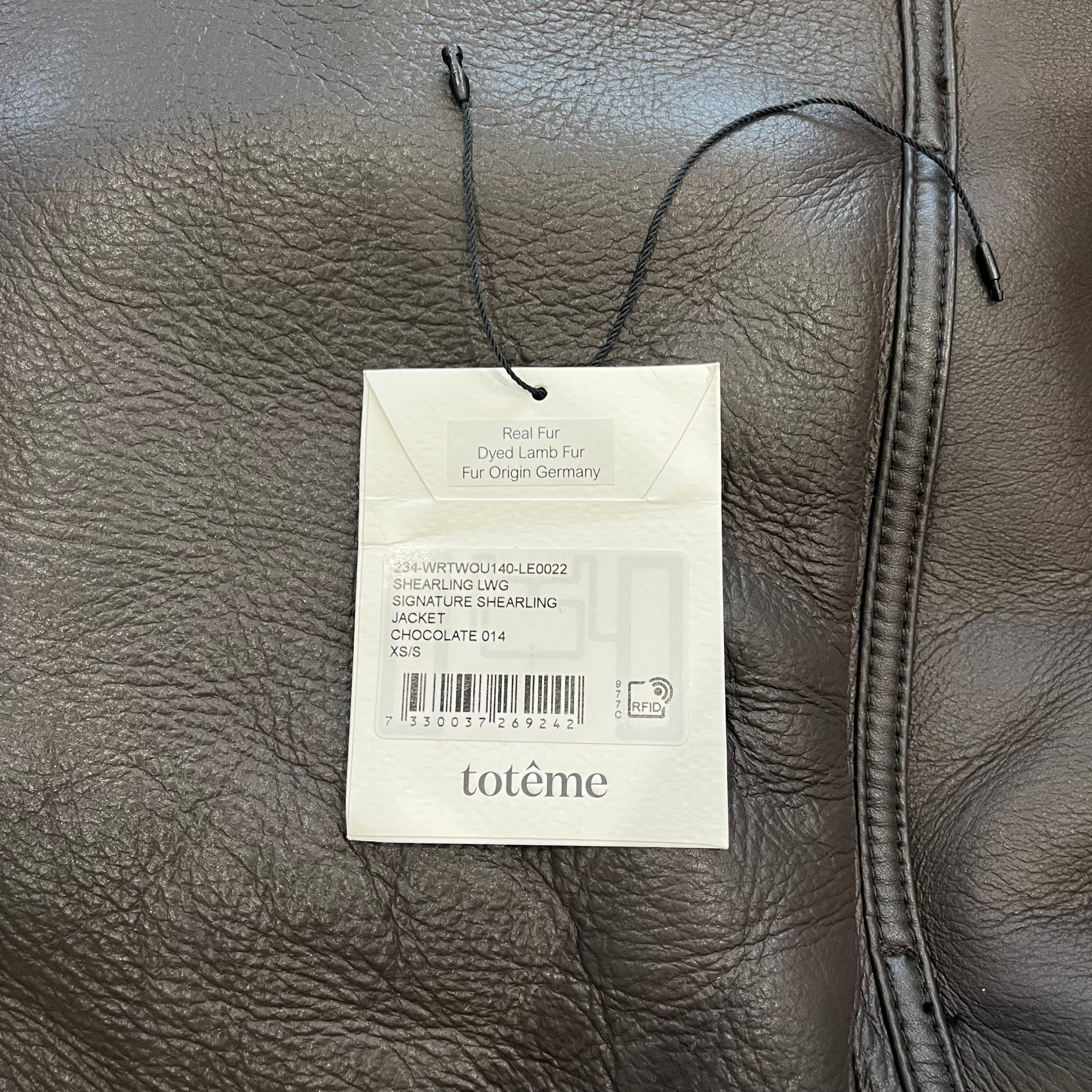 Toteme Brown Shearling (RRP £2100) | Authentic Preloved