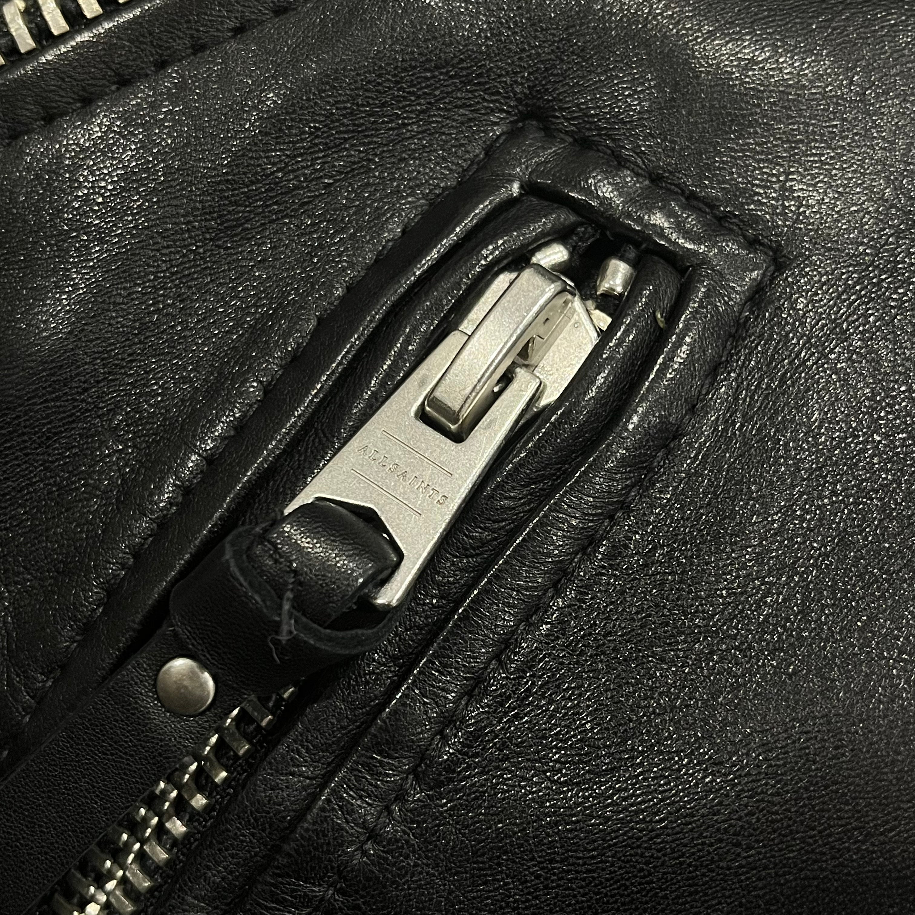 AllSaints Luna 4-in-1 Shearling Biker Jacket (RRP £1000) | Authentic Preloved