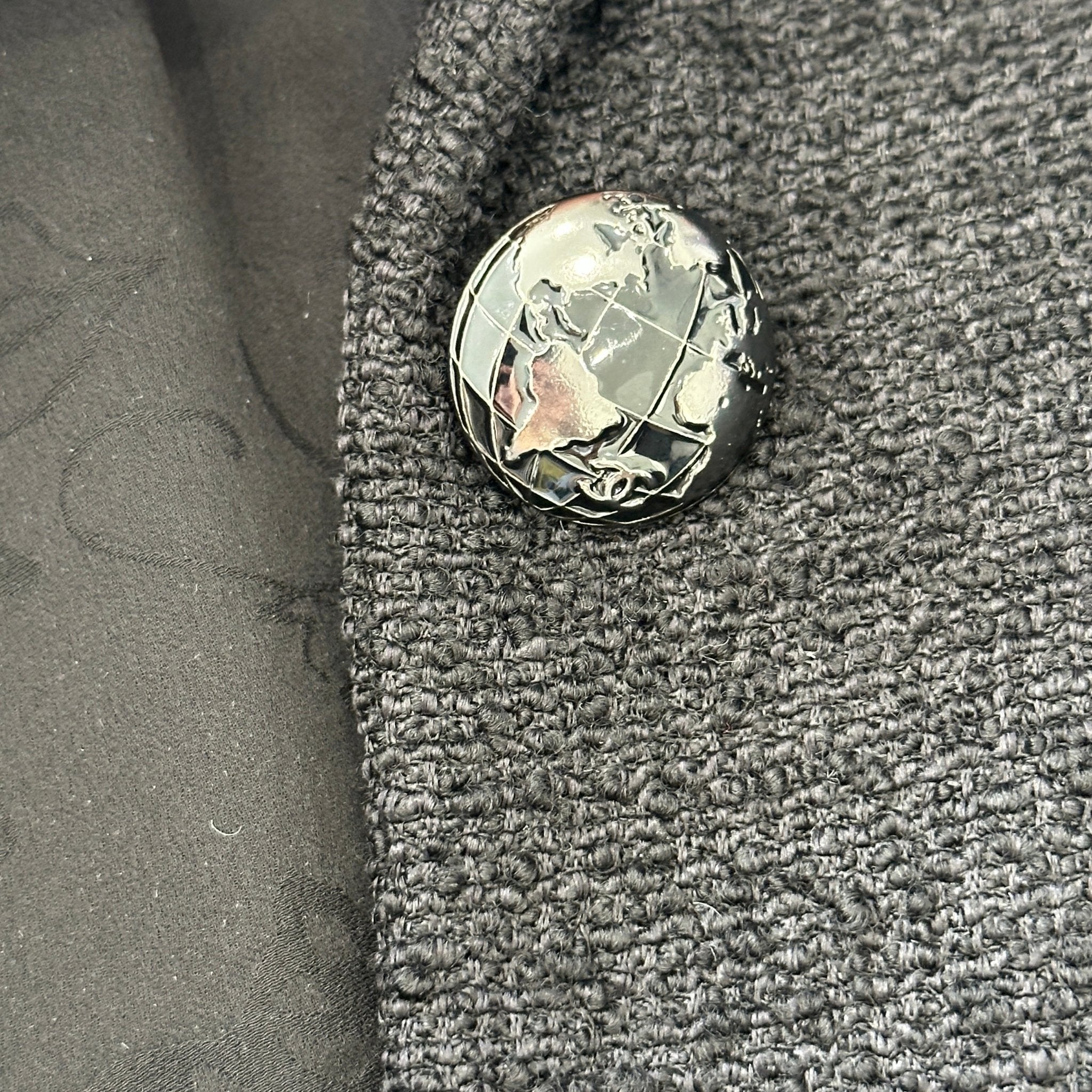 Chanel Black Tweed Blazer RRP £5000 | Authentic Preloved - Reloved Again